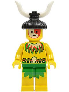 LEGO Minifigur Islander, Male (pi070)