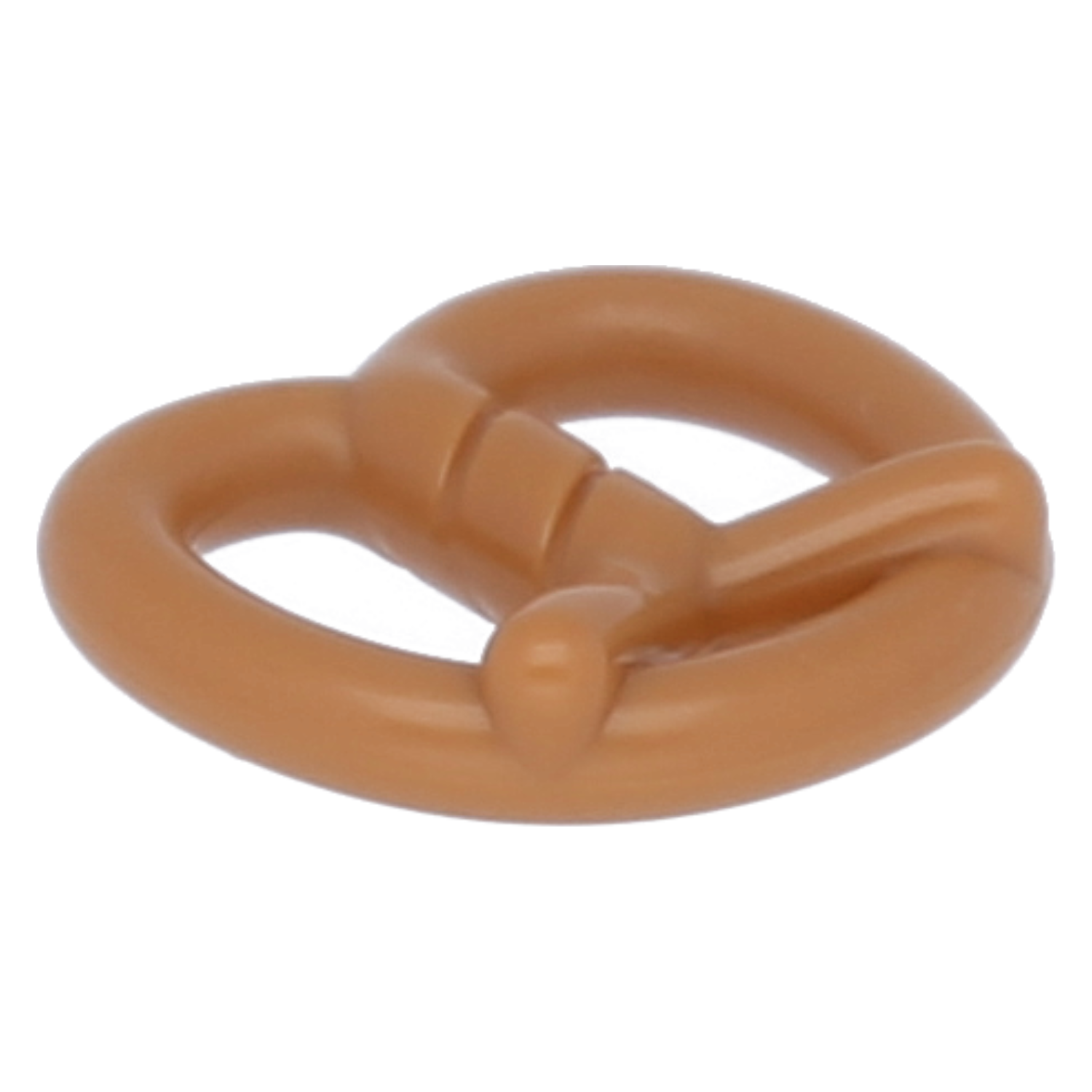 LEGO Minifigure Accessories (Food) - Pretzel (Medium Nougat)