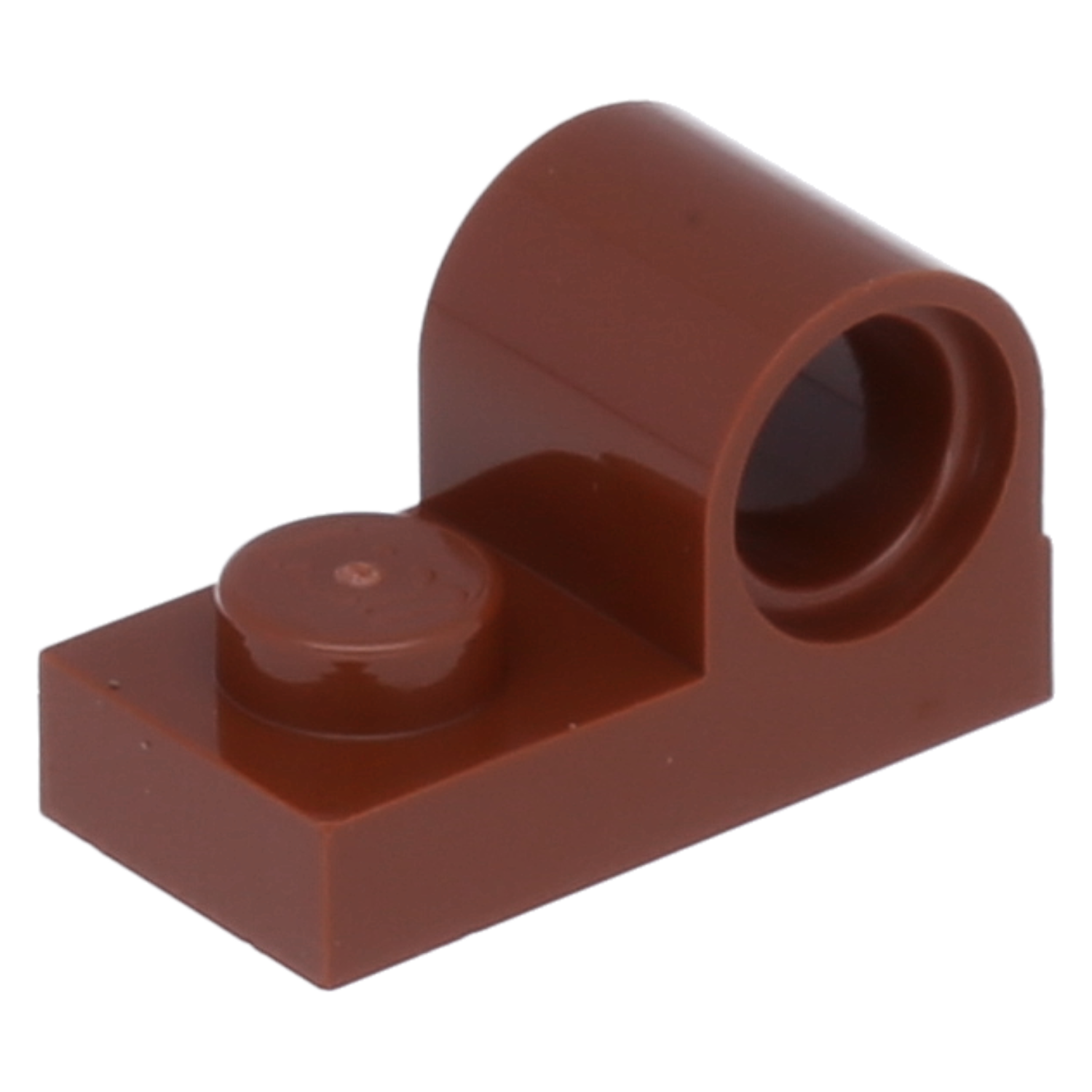 LEGO Plates (modified) - 1 x 2 with pin opening at top