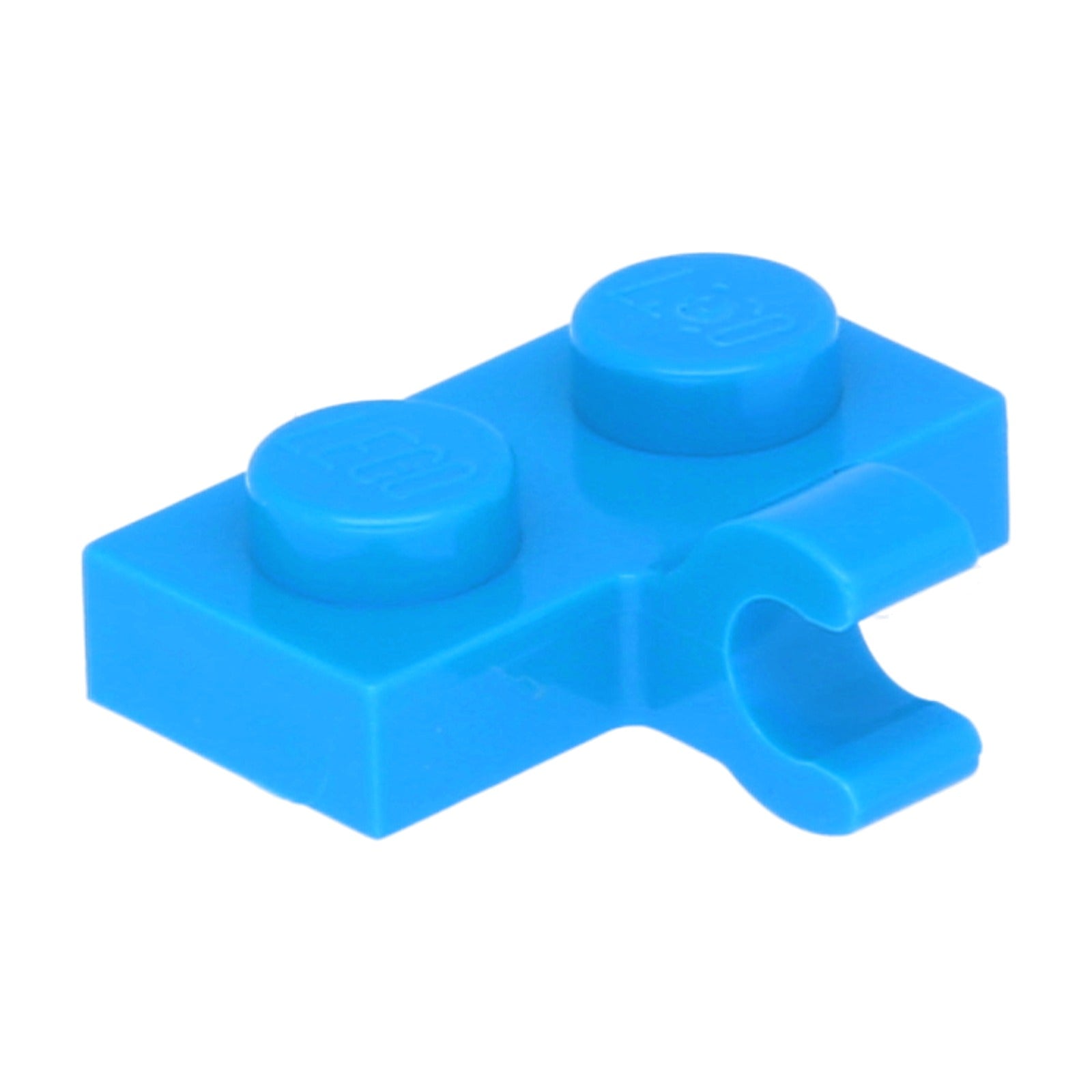 LEGO Platte modifiziert 1 x 2 mit Clip Horizontal auf Seite (11476)