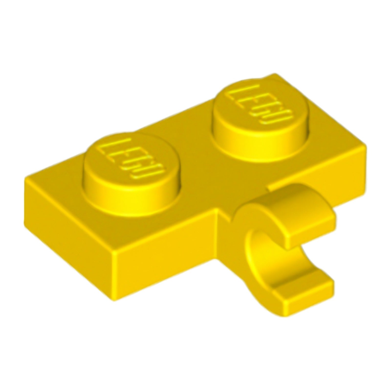 LEGO Platte modifiziert 1 x 2 mit Clip Horizontal auf Seite (11476)