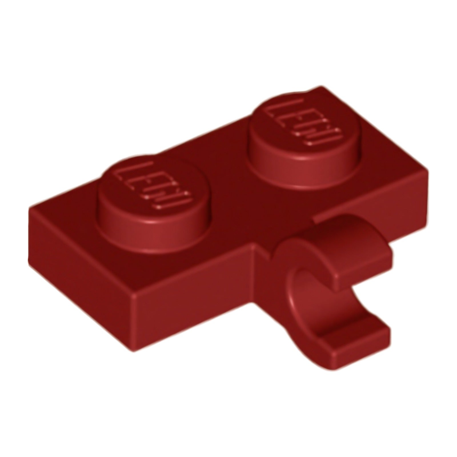 LEGO Platte modifiziert 1 x 2 mit Clip Horizontal auf Seite (11476)