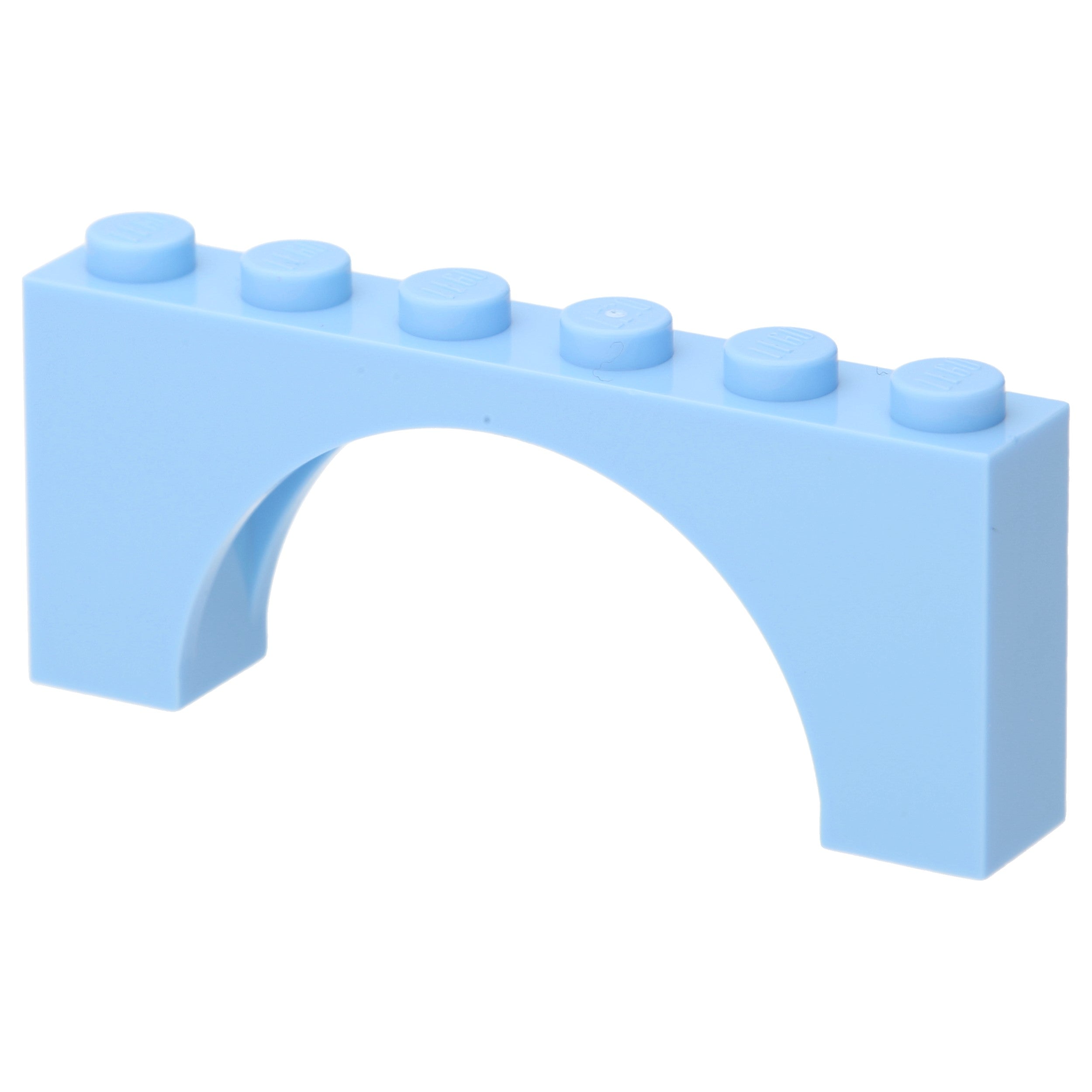 LEGO Arch Bricks - 1 x 6 x 2 (medium thickness at top)