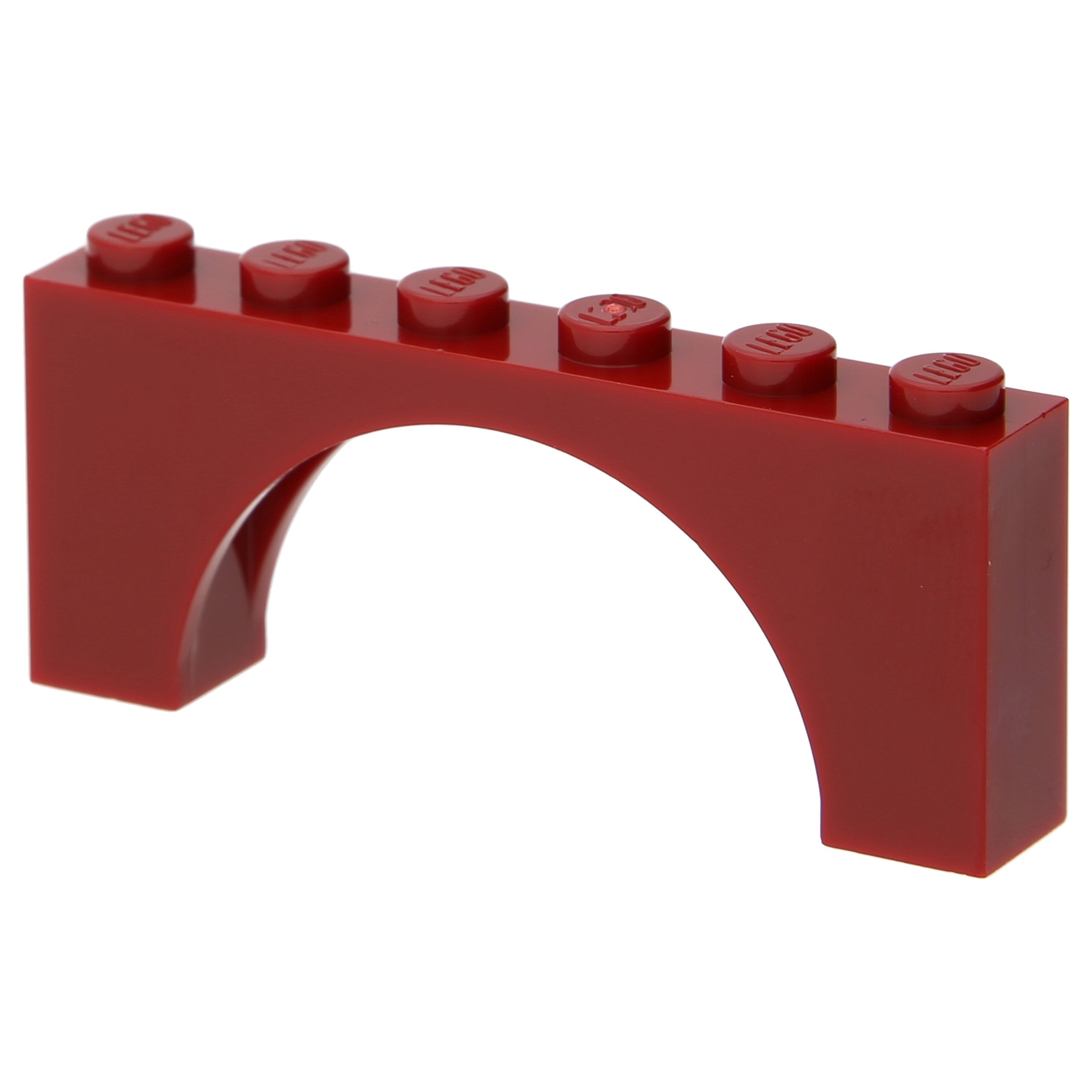 LEGO Arch Bricks - 1 x 6 x 2 (medium thickness at top)