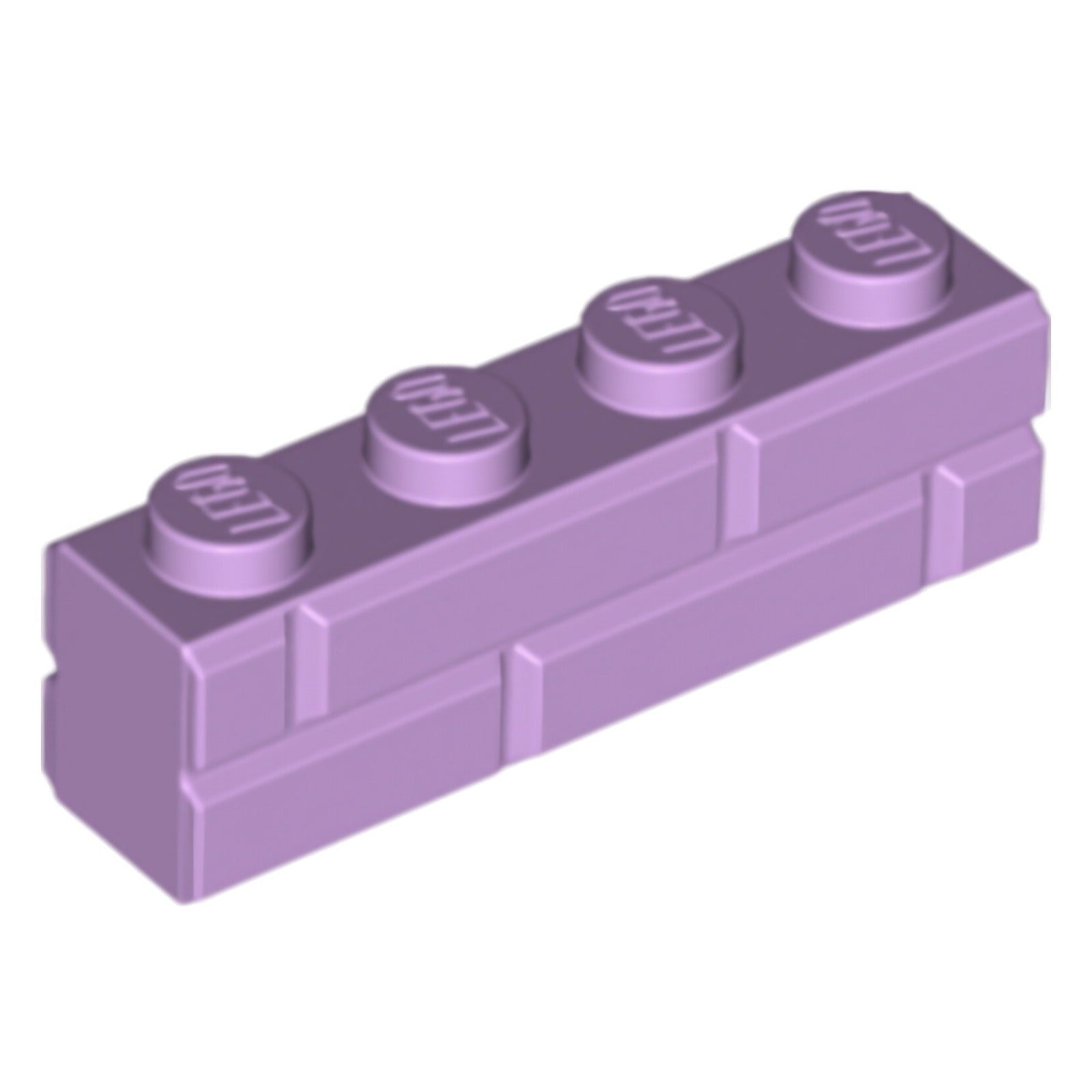 LEGO Stein modifiziert 1 x 4 mit Mauerwerk Profile (Stein Profile) (15533)