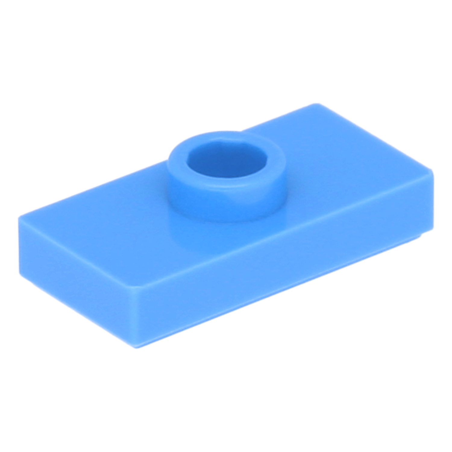 LEGO Plates (modified) - 1 x 2 with 1 stud (undetermined type)