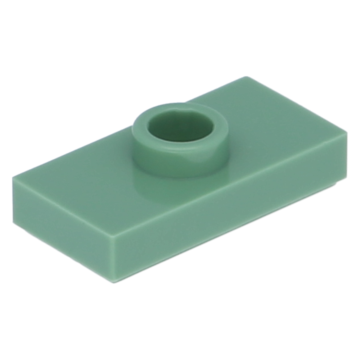 LEGO Plates (modified) - 1 x 2 with 1 stud (undetermined type)