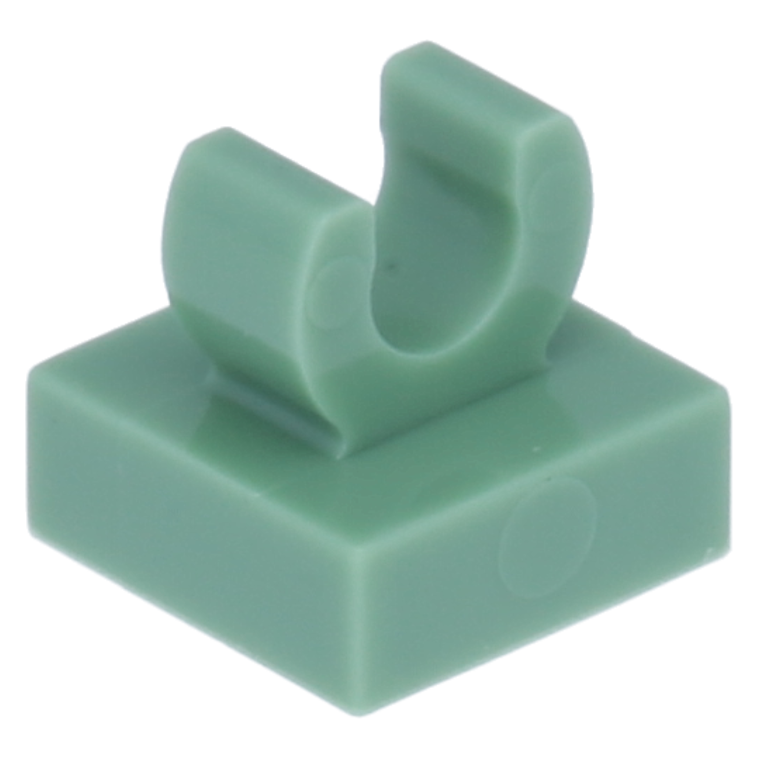 LEGO Tile (modified) - 1 x 1 with open O-clip