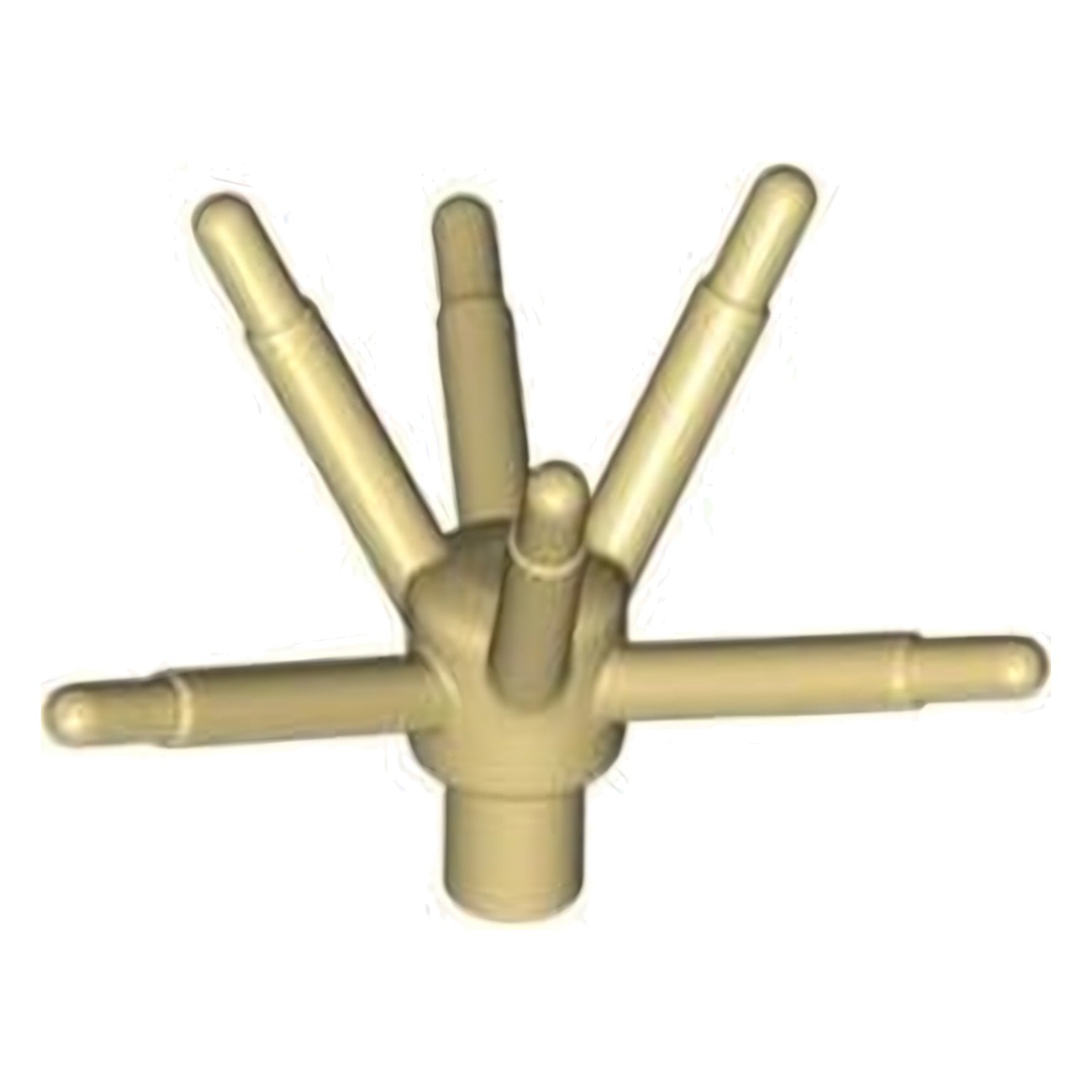 LEGO Plant Flower Stem with Rod and 6 Stems (19119) – Choice of Colors