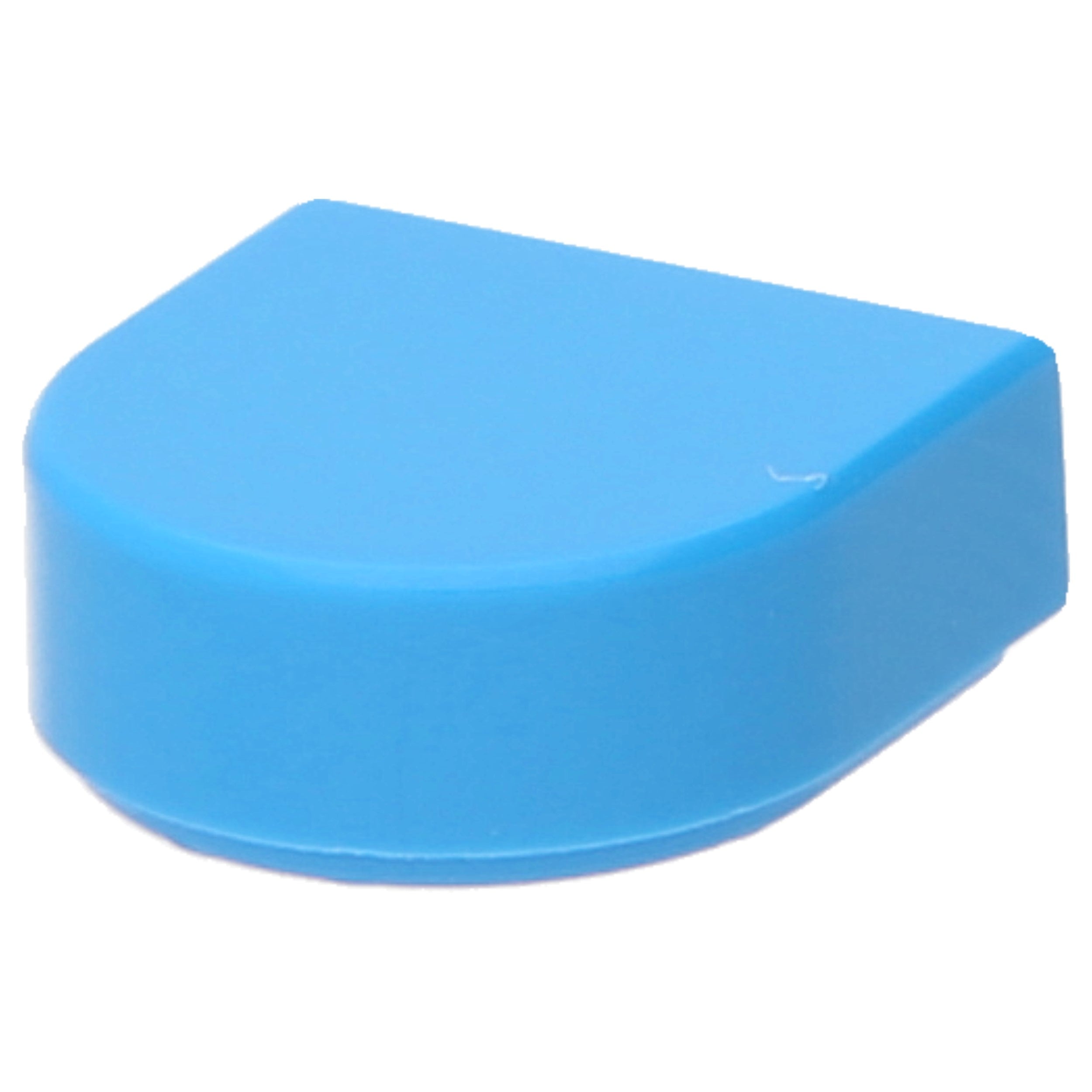 LEGO Tiles (modified) - 1 x 1 semicircle (round, extended)