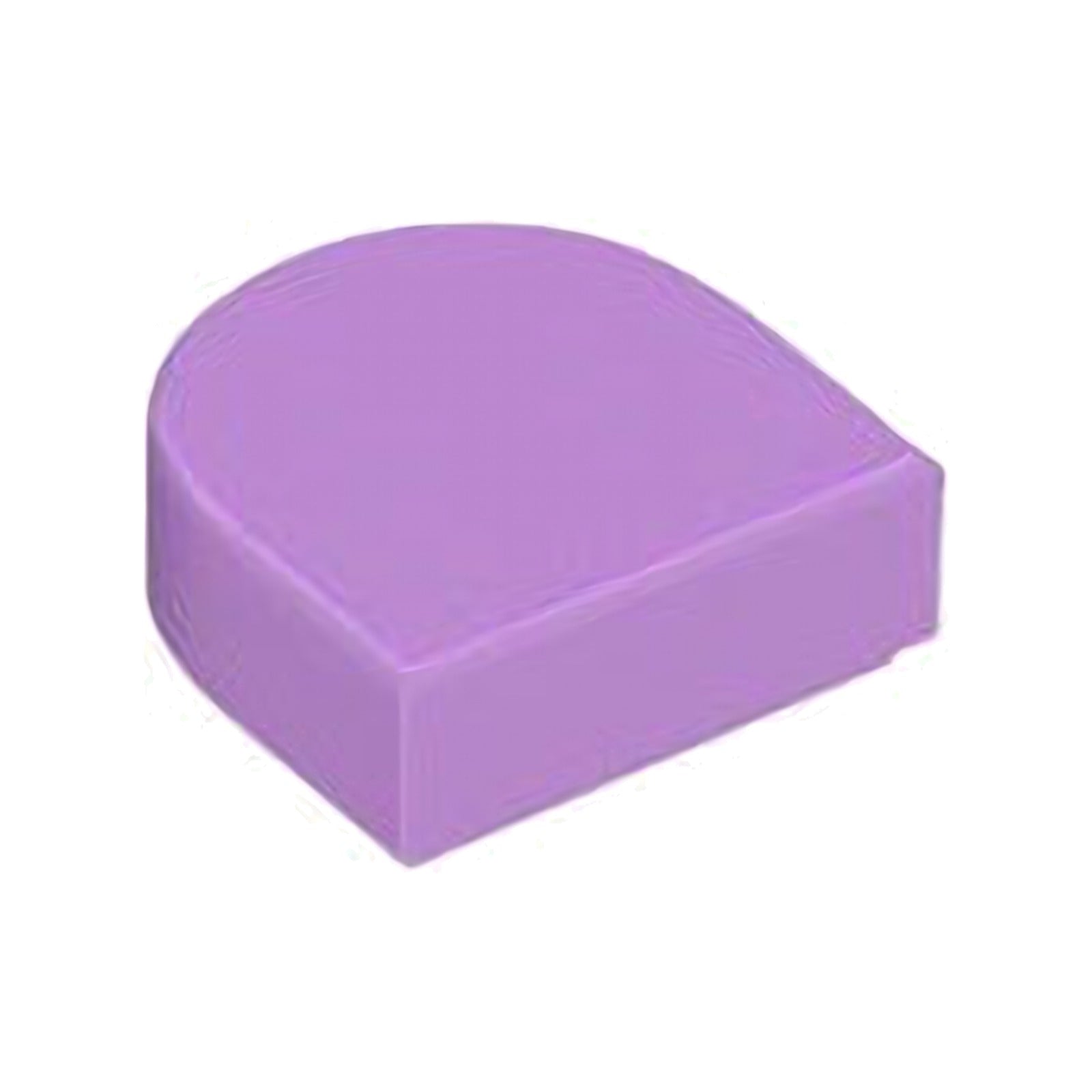 LEGO Tiles (modified) - 1 x 1 semicircle (round, extended)
