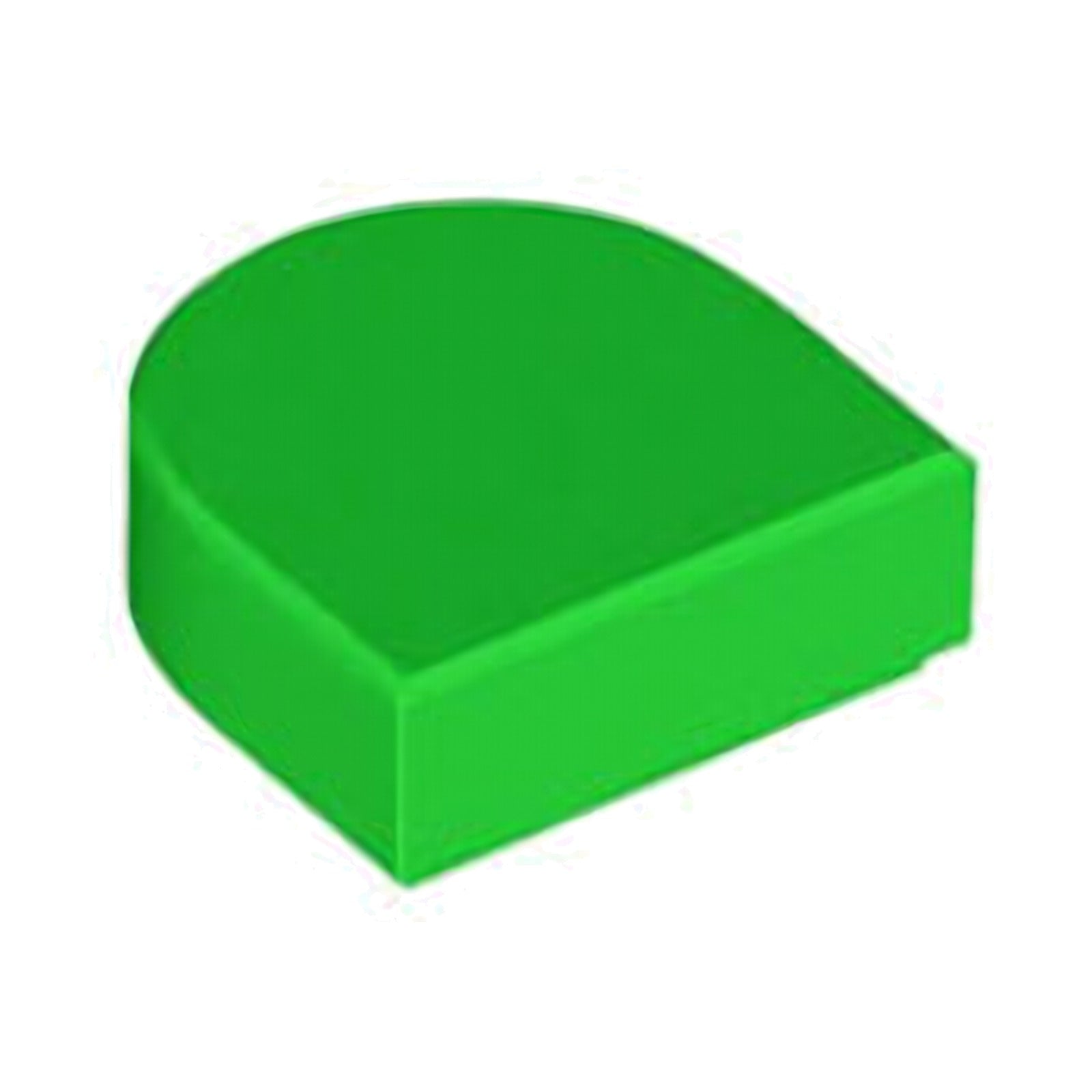 LEGO Tiles (modified) - 1 x 1 semicircle (round, extended)