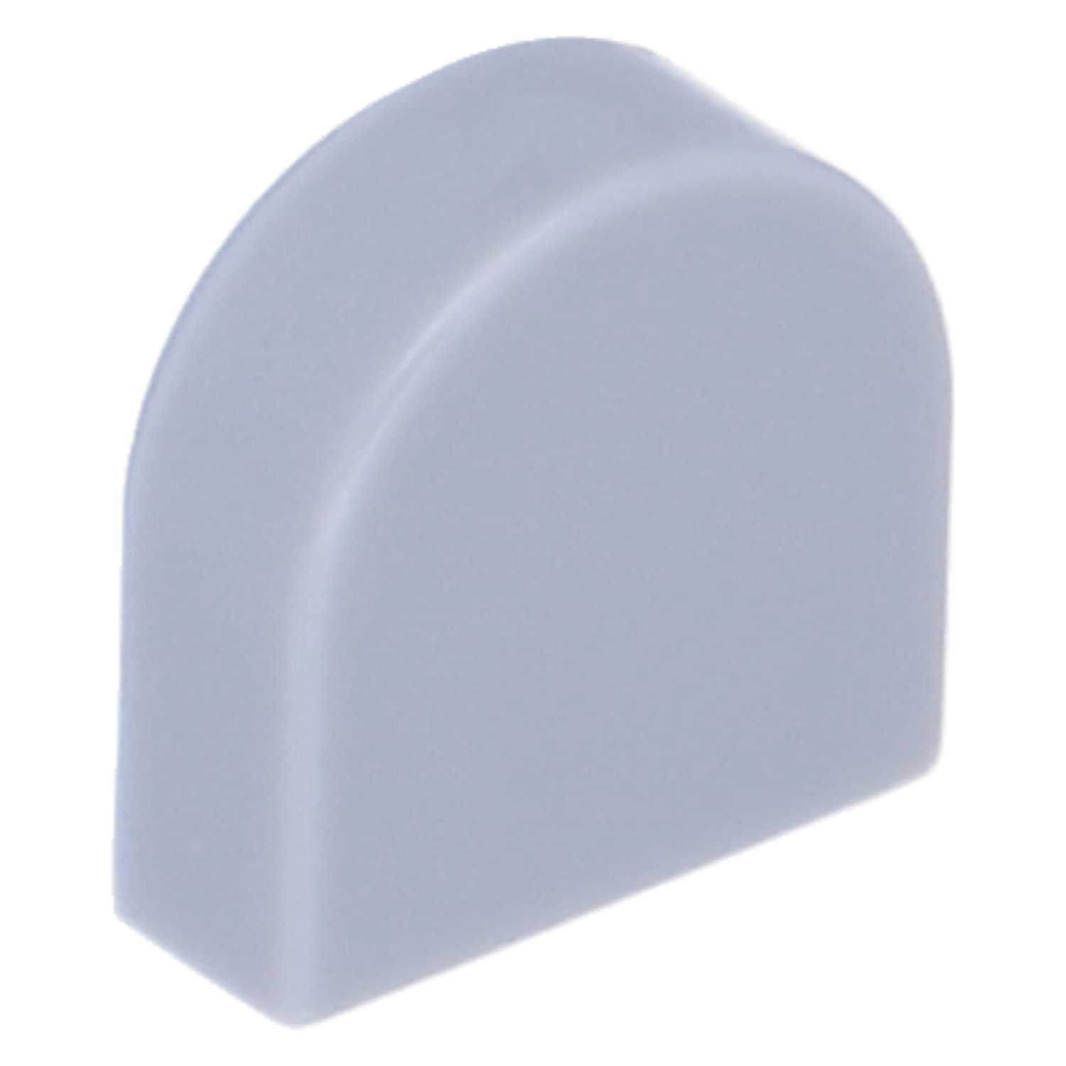 LEGO Tiles (modified) - 1 x 1 semicircle (round, extended)