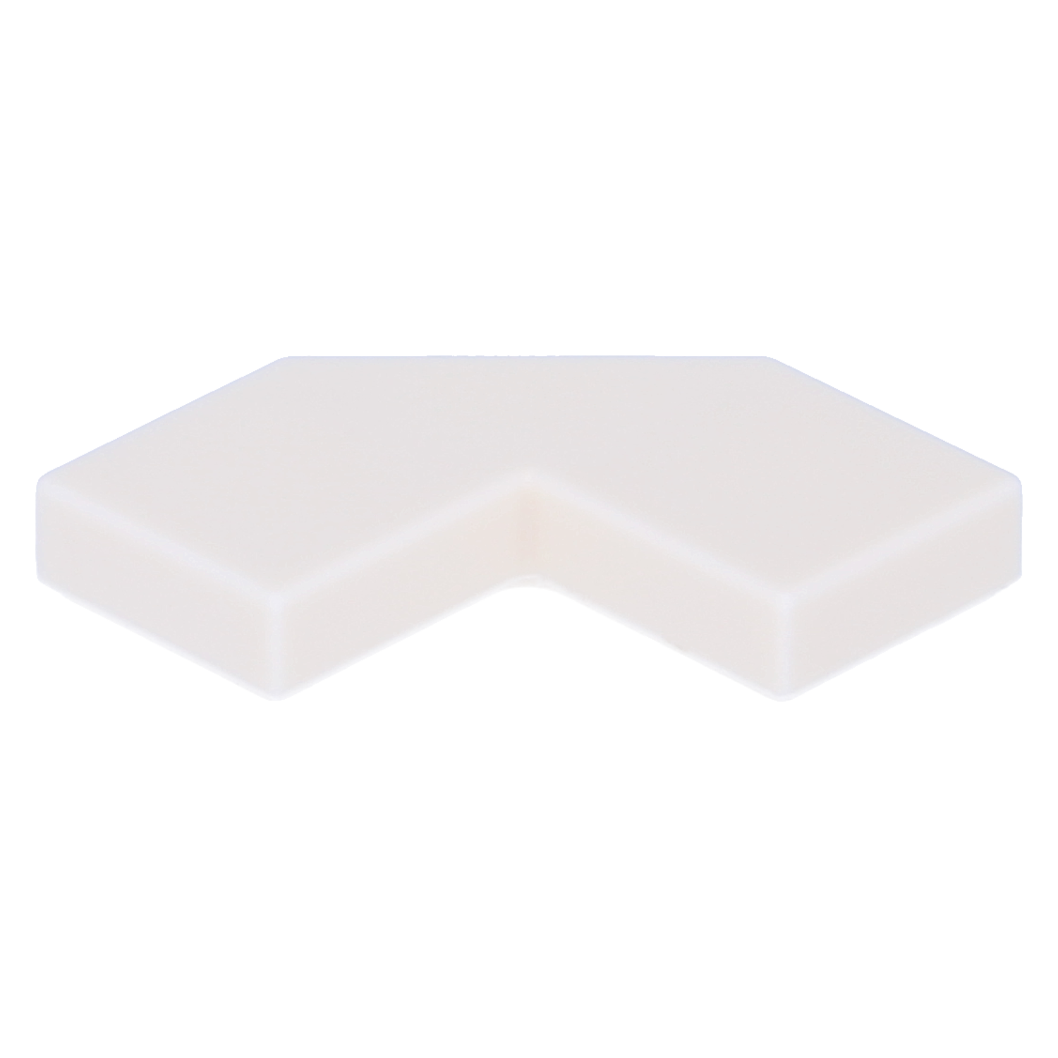 LEGO Tiles (modified) - Modified Facet 2 x 2 (with cutout)