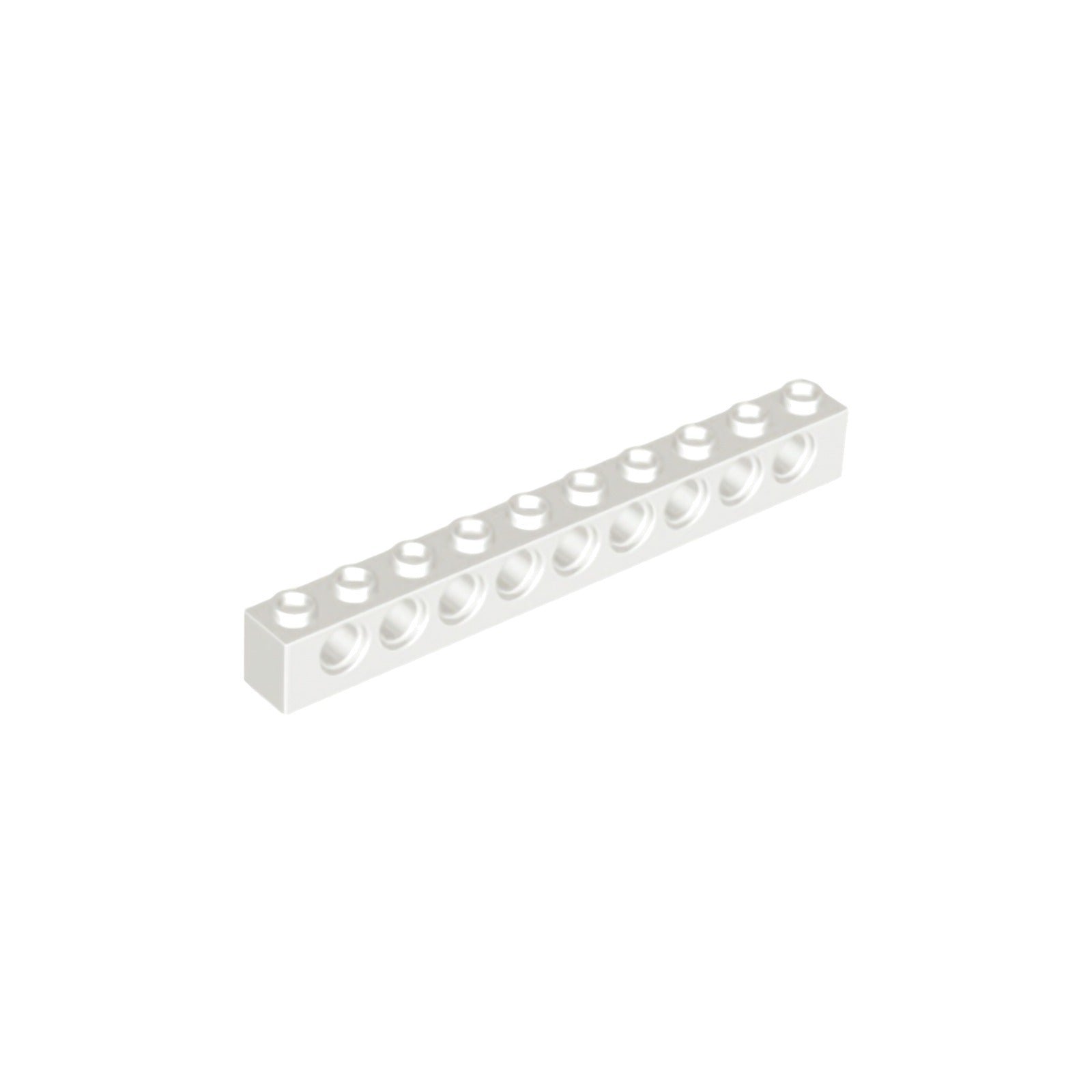 LEGO Technic Stein 1 x 10 mit Löcher (2730) – Farbe wählbar – 3 Farben