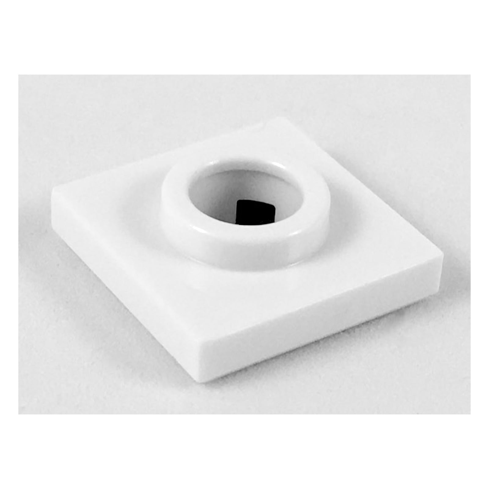 LEGO Fliese modifiziert 2 x 2 mit groß Loch (27448) – Farbe wählbar – 3 Farben