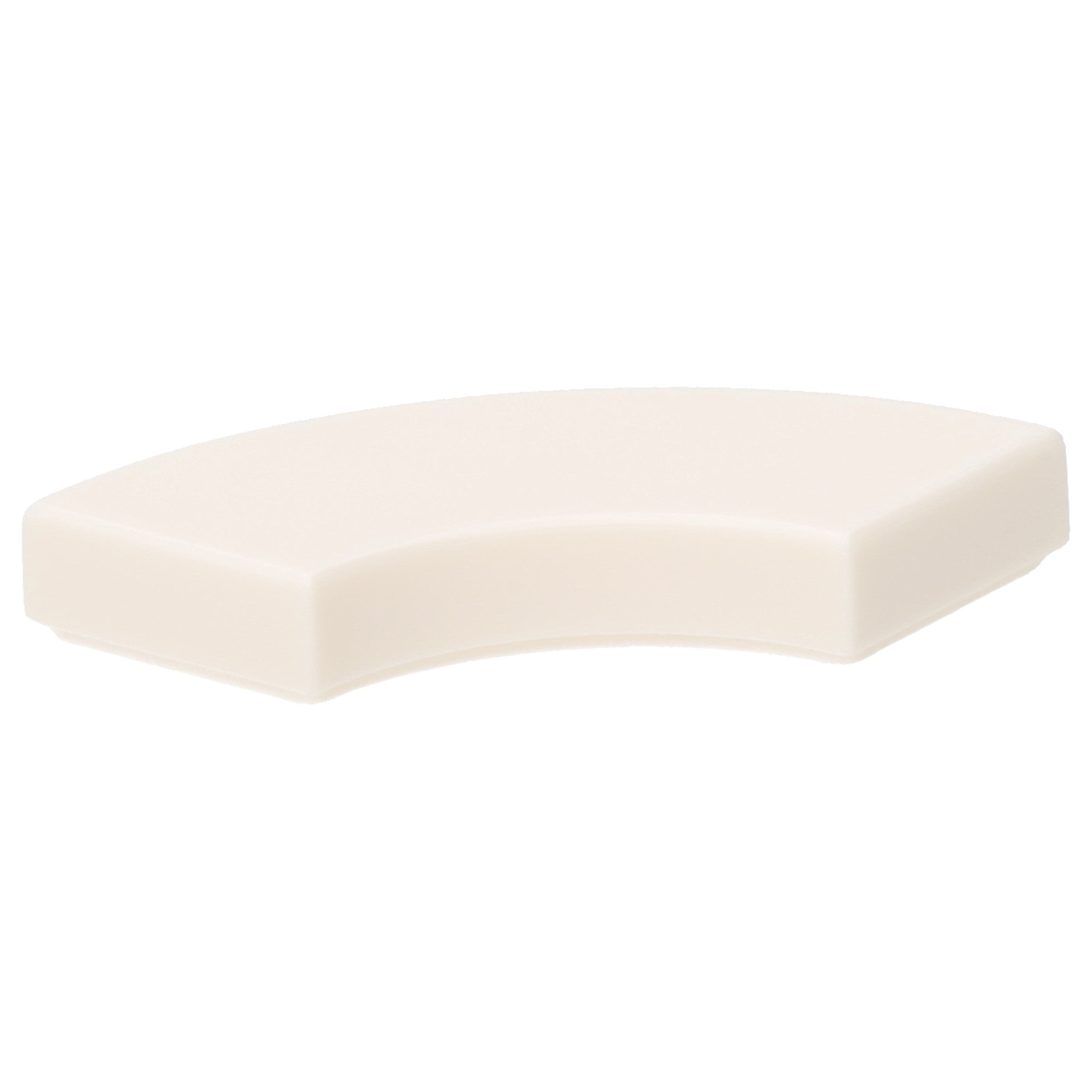 LEGO Tiles (modified) - corner tile 2 x 2 (round, macaroni)