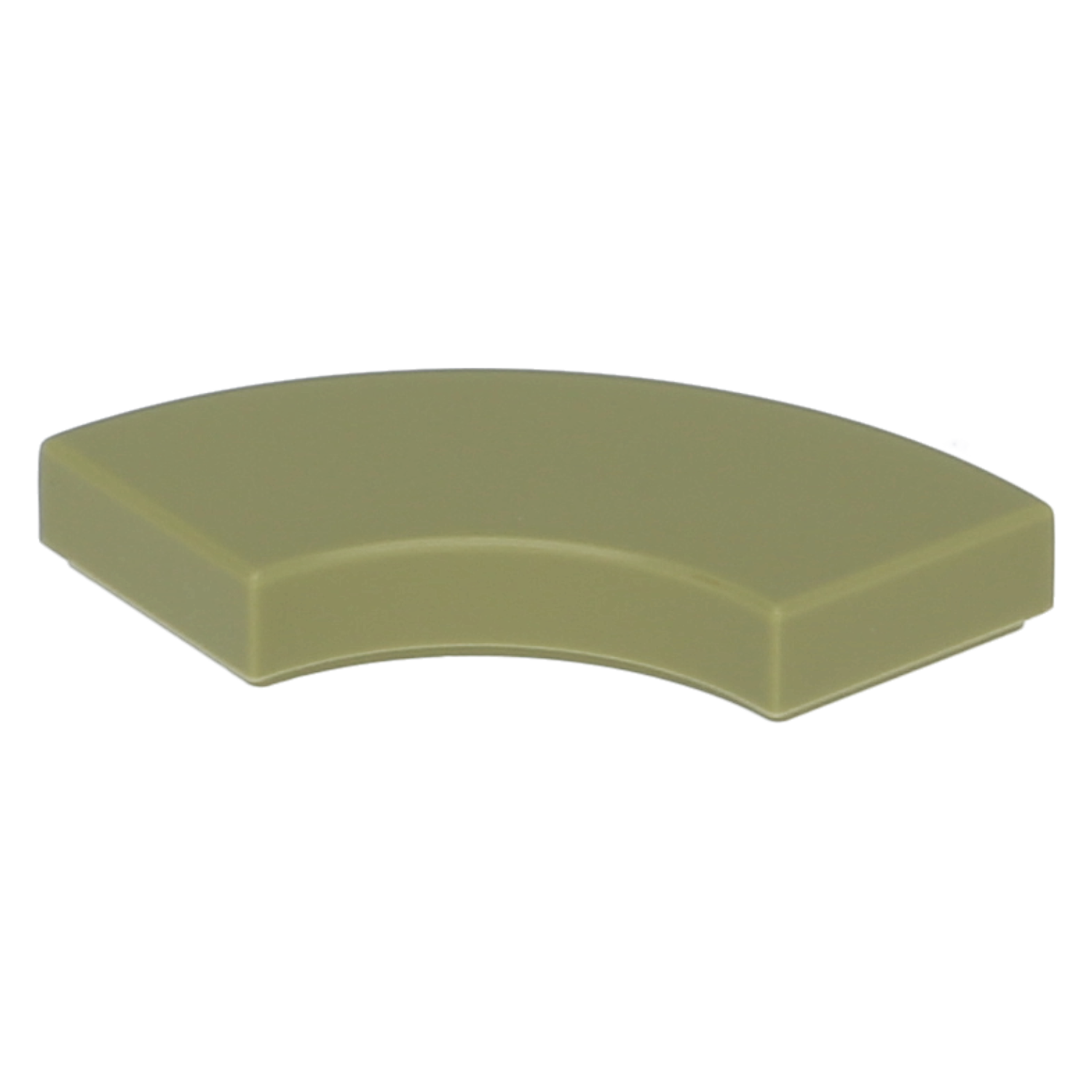LEGO Tiles (modified) - corner tile 2 x 2 (round, macaroni)