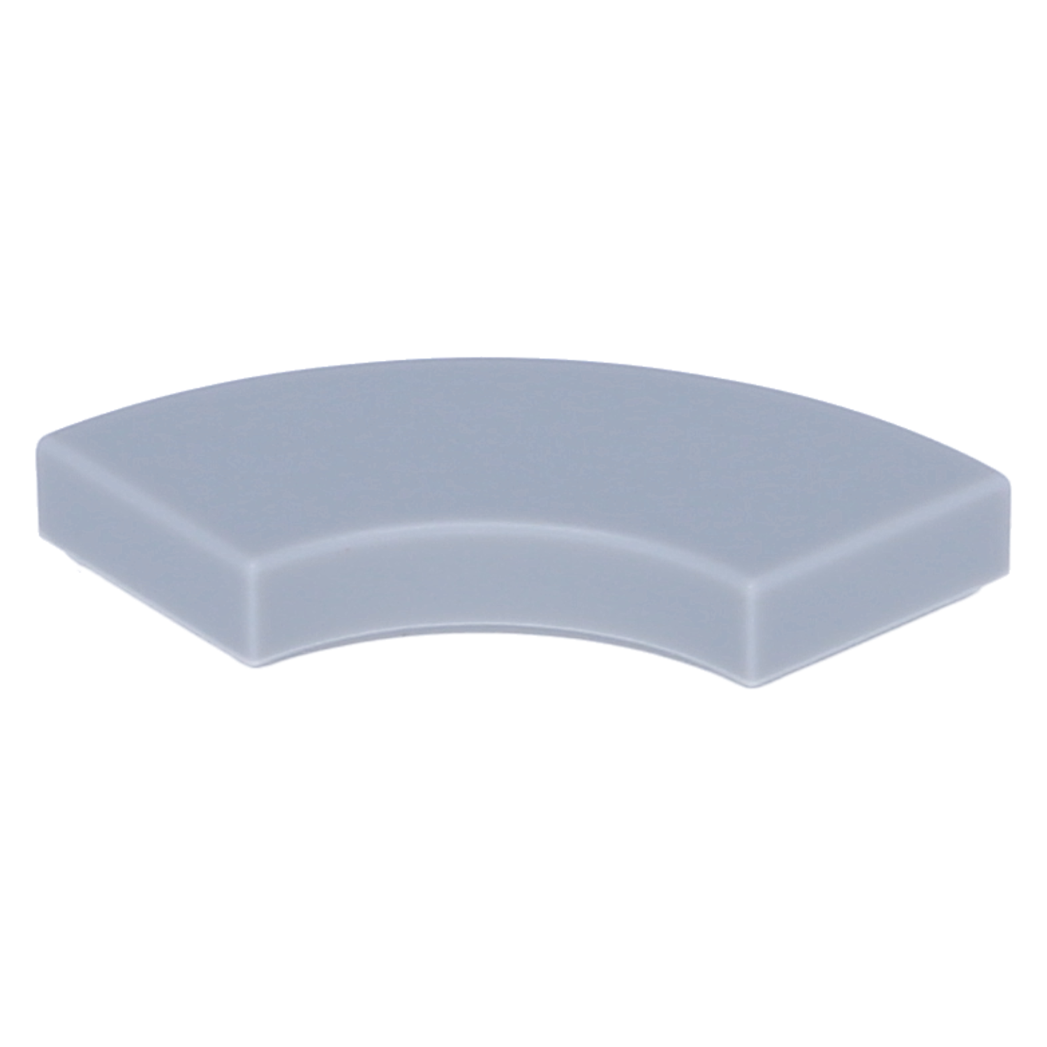 LEGO Tiles (modified) - corner tile 2 x 2 (round, macaroni)