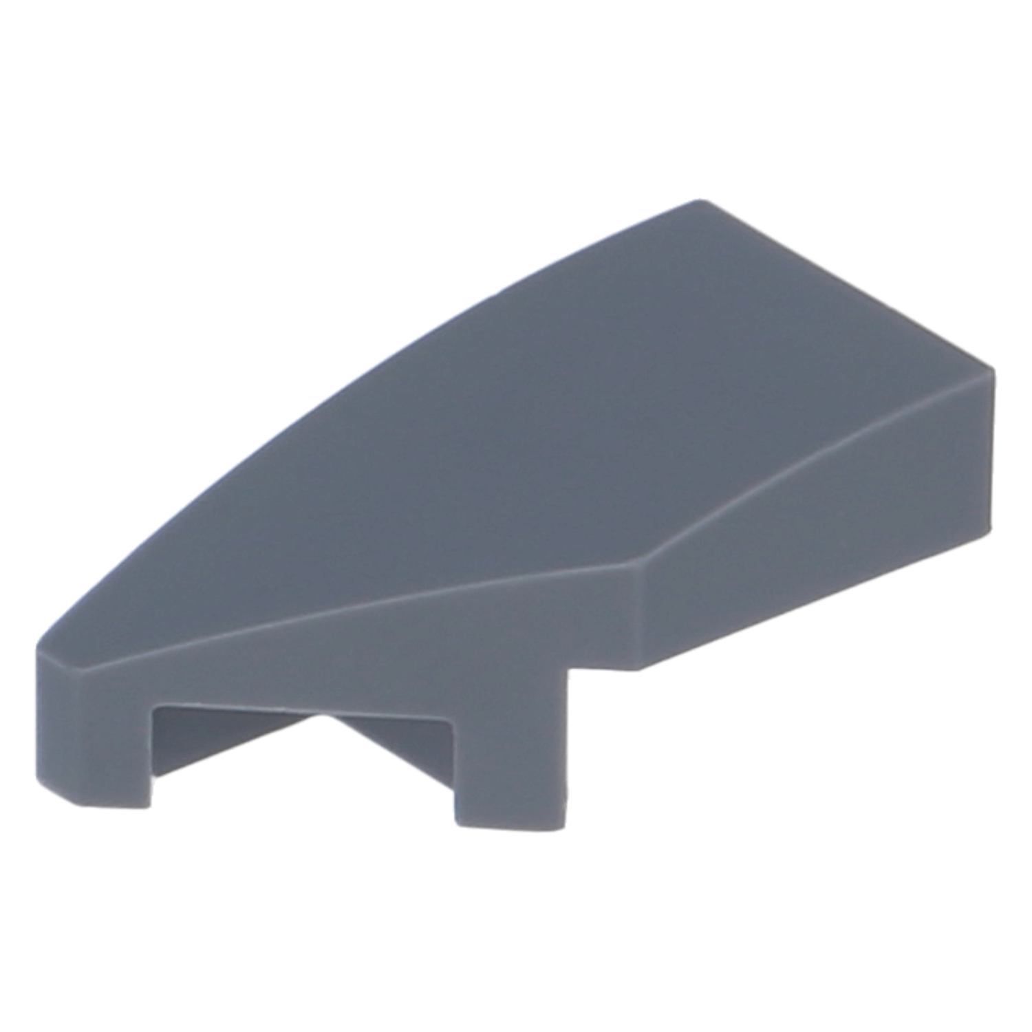 LEGO Slopes (modified) - Wing 1 x 2 with knob cutout (left, curved)