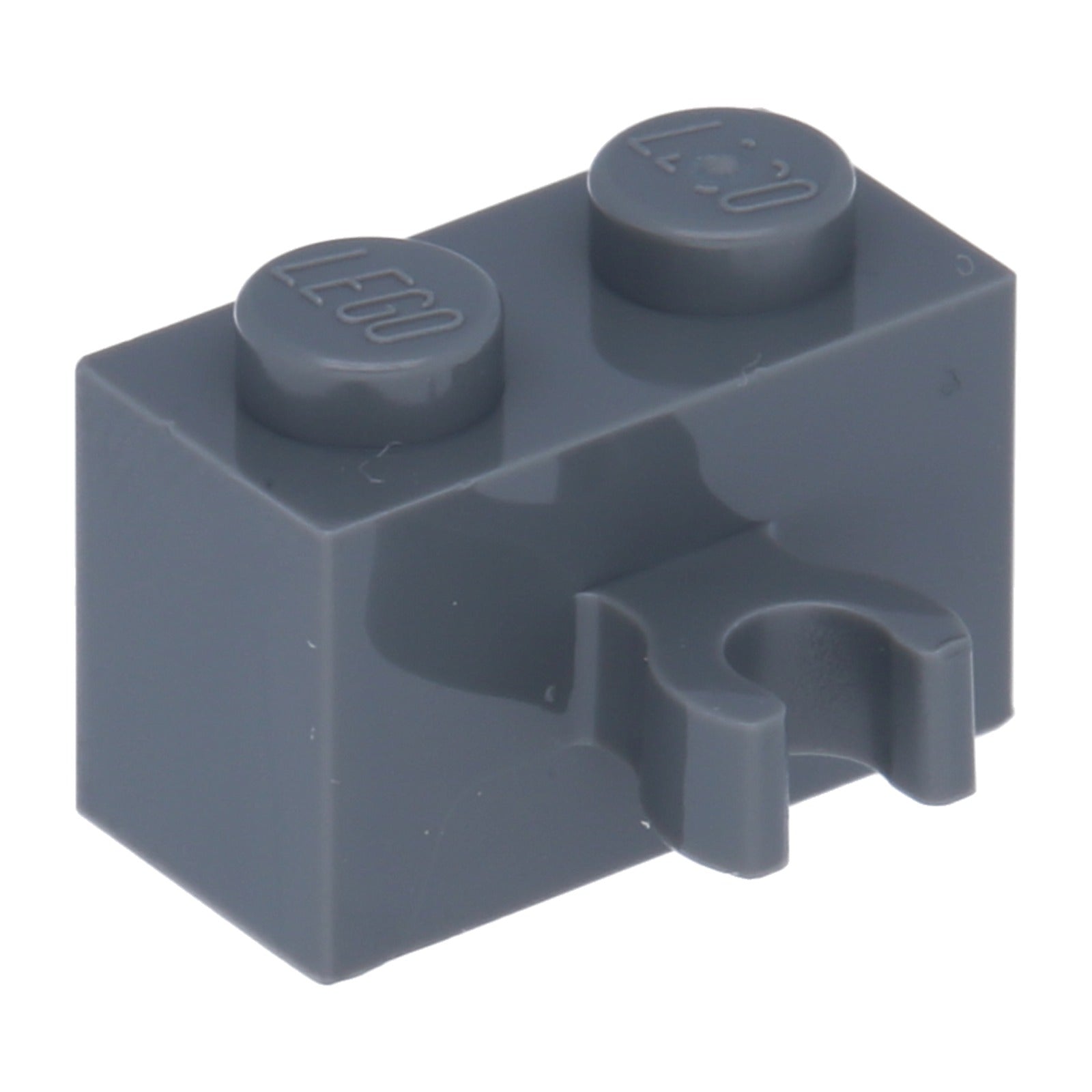 LEGO Stein modifiziert 1 x 2 mit vertikal Clip (30237b) – Farbe wählbar