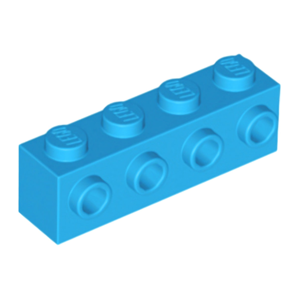 LEGO  Bricks (modified) - 1 x 4 with studs on the side