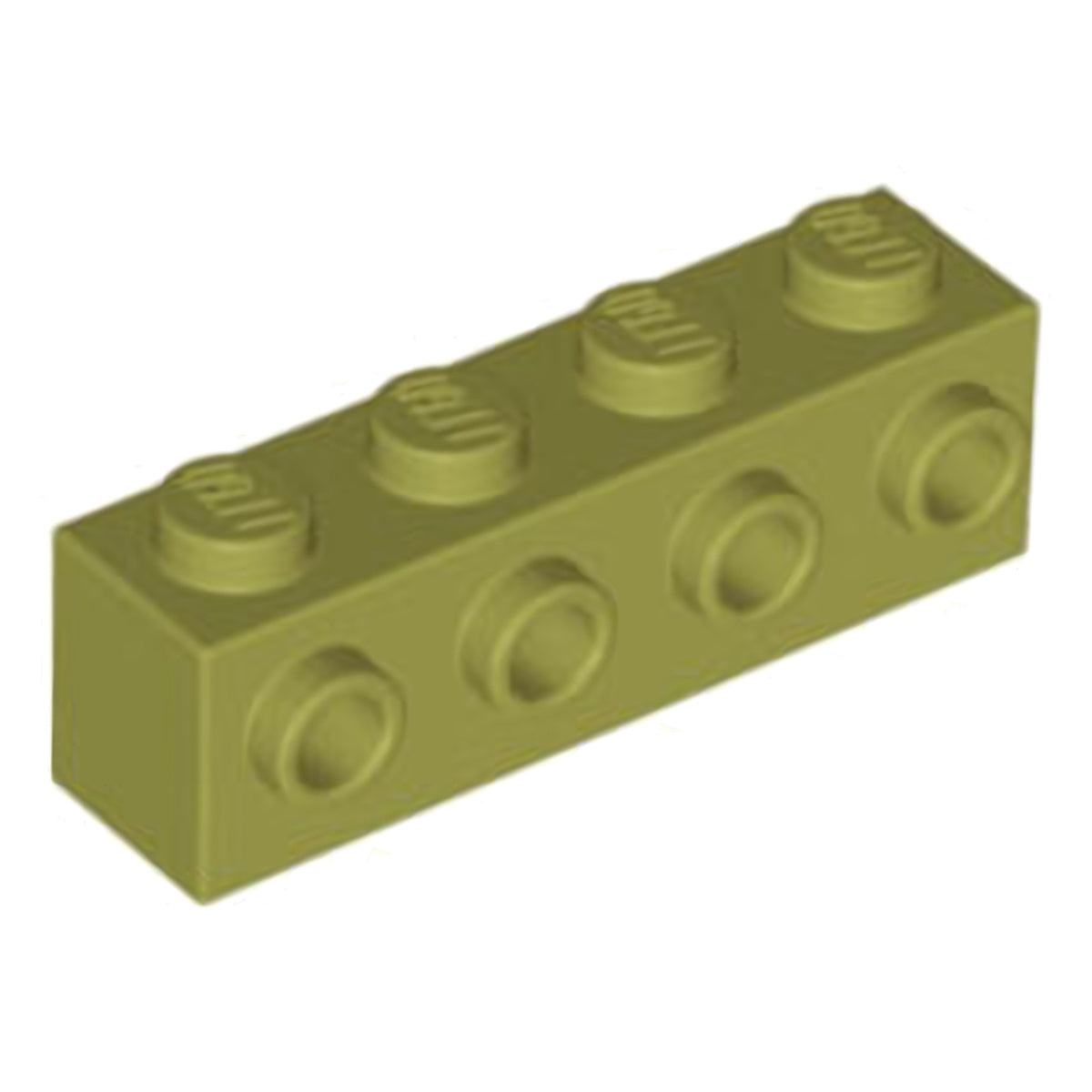 LEGO  Bricks (modified) - 1 x 4 with studs on the side