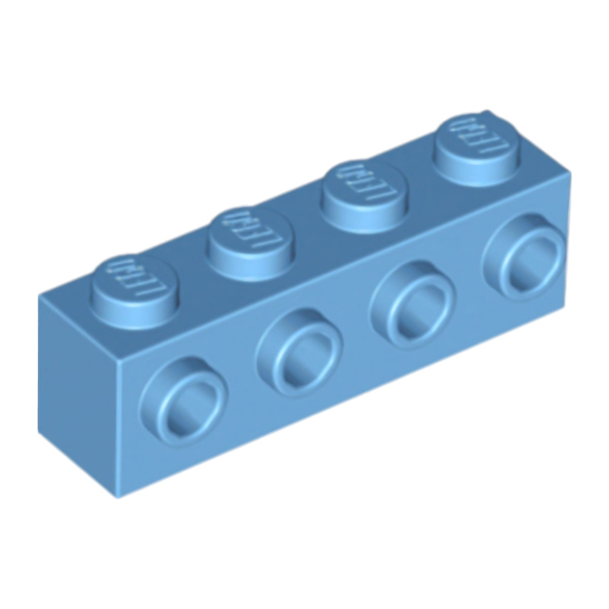 LEGO  Bricks (modified) - 1 x 4 with studs on the side