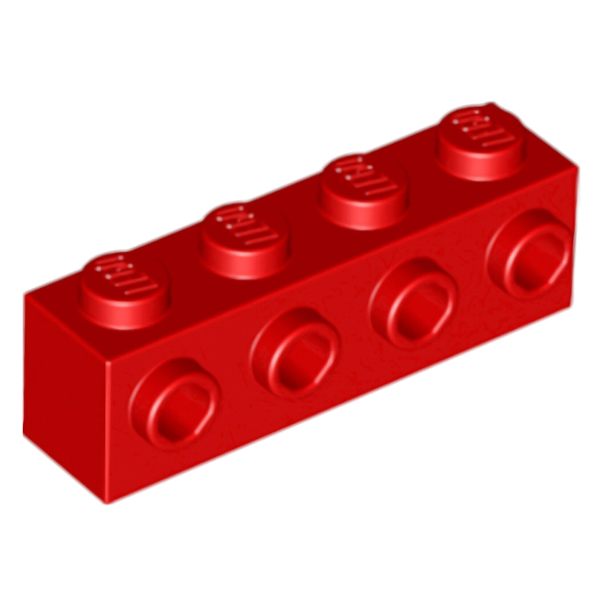 LEGO  Bricks (modified) - 1 x 4 with studs on the side