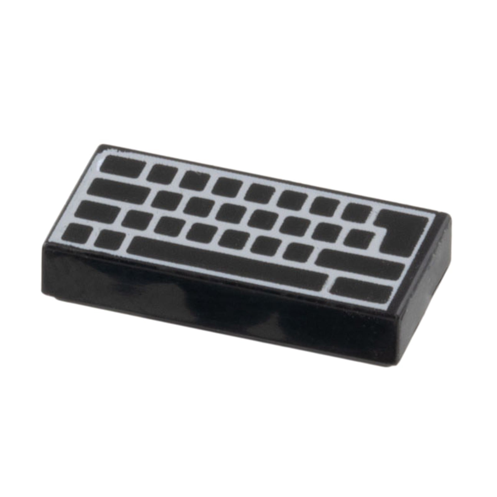 LEGO Fliese 1 x 2 (3069pb0856) – Farbe wählbar – 2 Farben