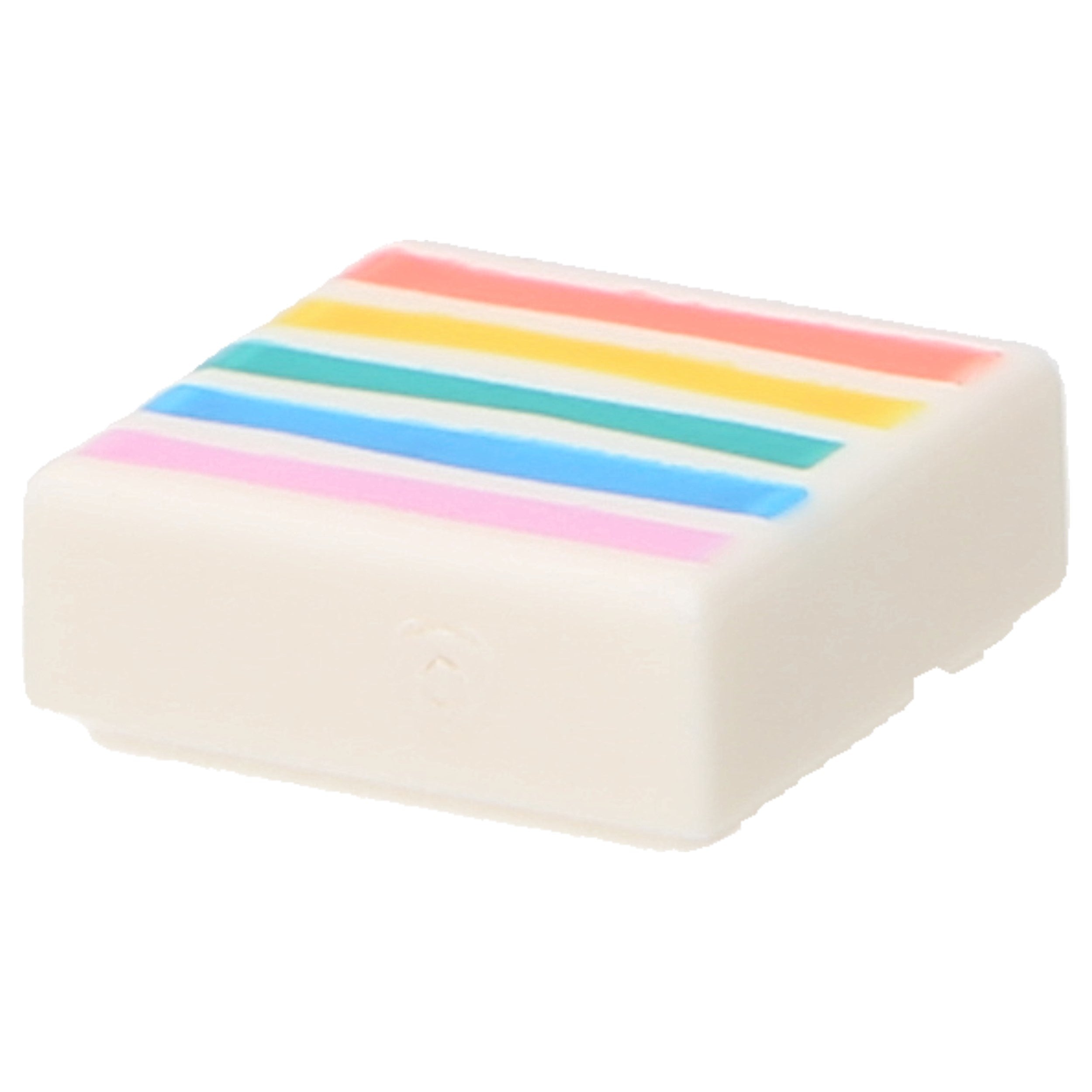 LEGO Fliesen (bedruckt) - 1 x 1 mit Rille und "Regenbogen" Aufdruck
