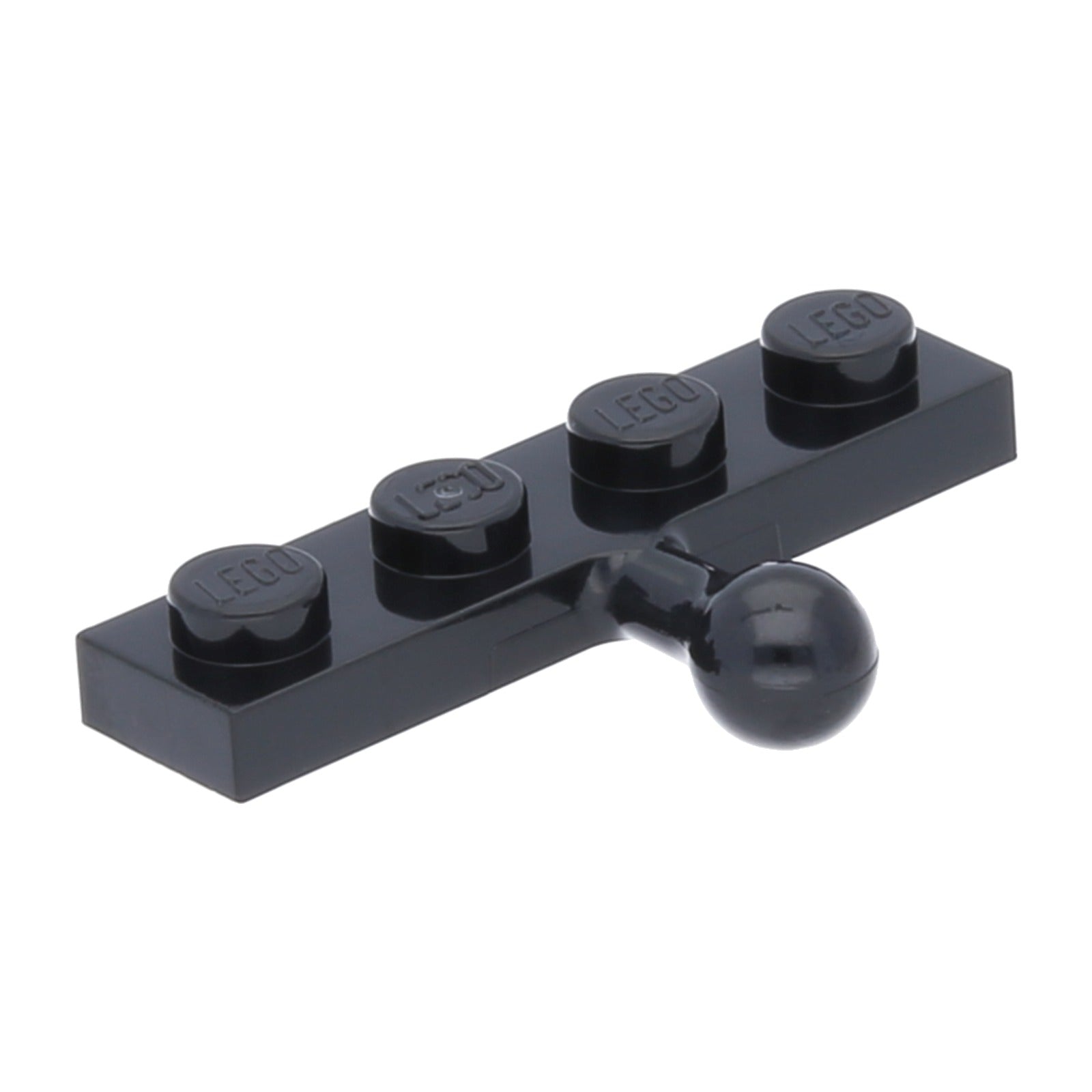 LEGO Platte modifiziert 1 x 4 mit Kupplungskugel (3184) – Farbe wählbar