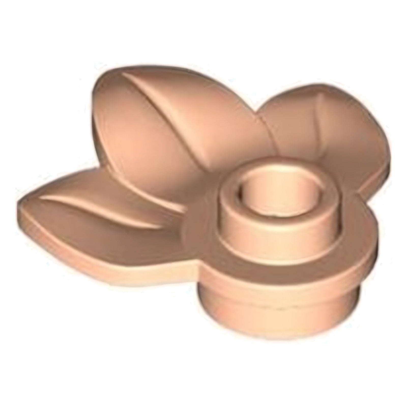 LEGO plant round plate 1 x 1 with 3 leaves (32607) - choice of colors - 24 colors