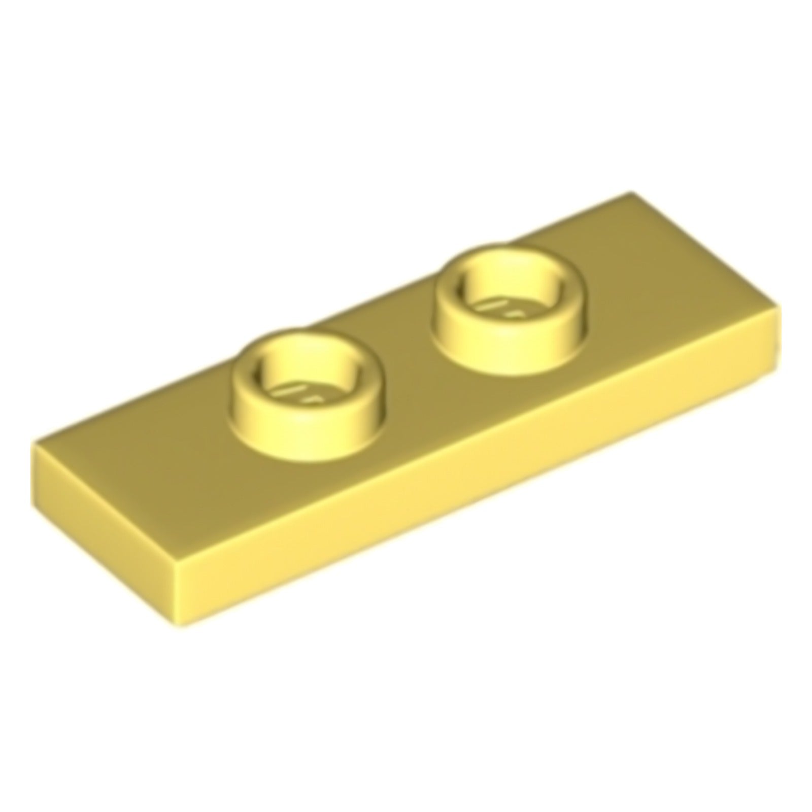 LEGO Platte modifiziert 1 x 3 mit 2 Noppen (doppelt Jumper) (34103)