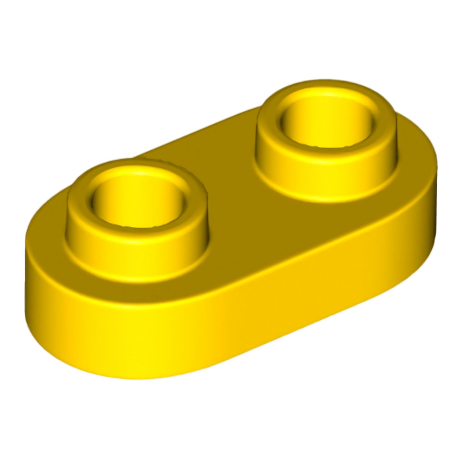 LEGO Platte modifiziert 1 x 2 abgerundet mit 2 offenen Noppen (35480)