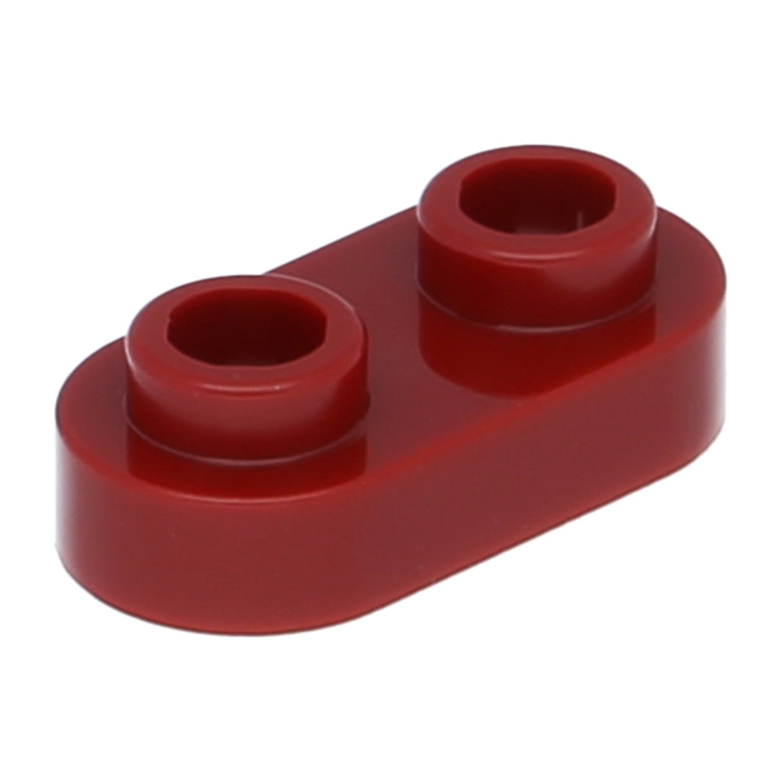 LEGO Platte modifiziert 1 x 2 abgerundet mit 2 offenen Noppen (35480)