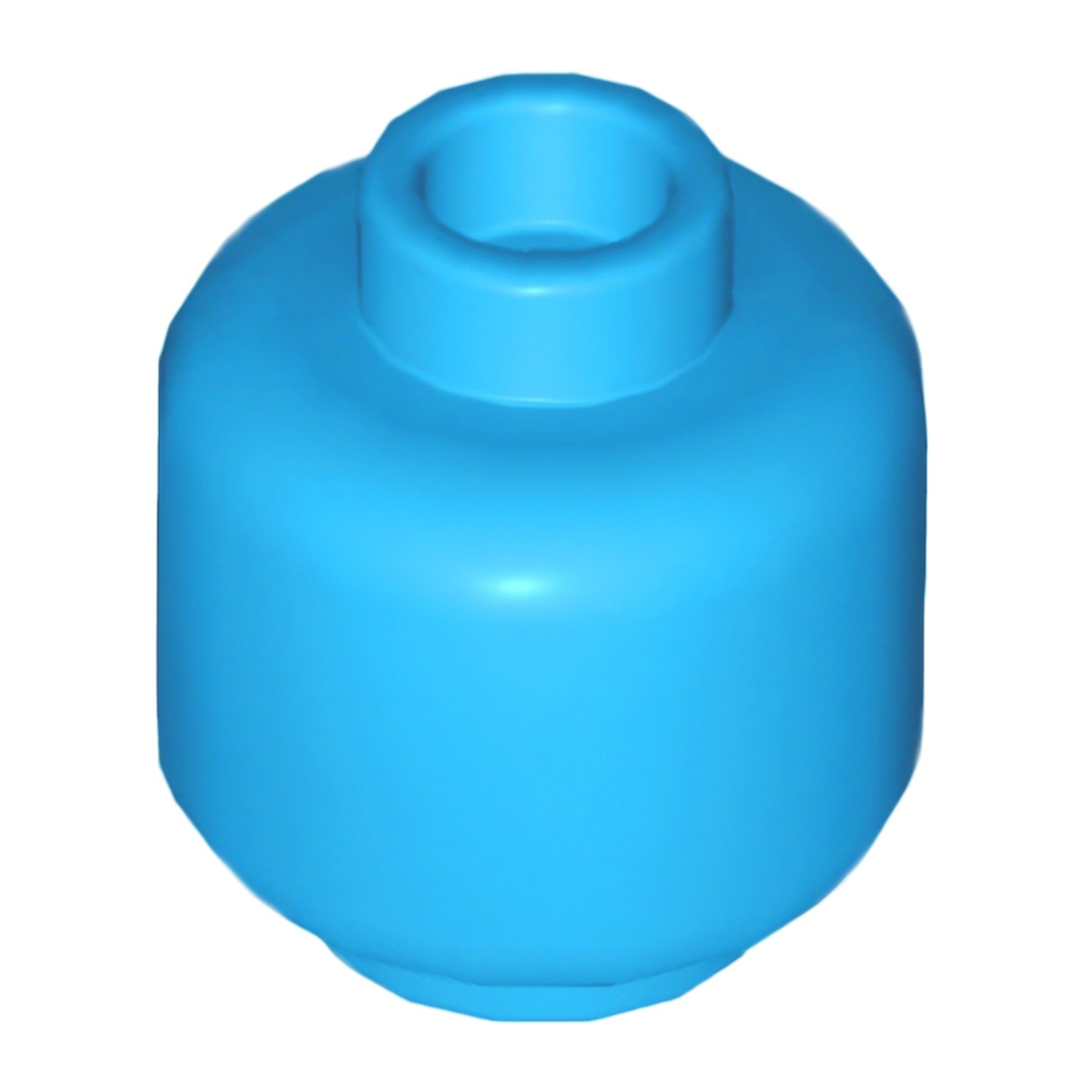 LEGO Minifigure, Kopf (einfach) - hohl Noppe (3626) – Farbe wählbar – 9 Farben