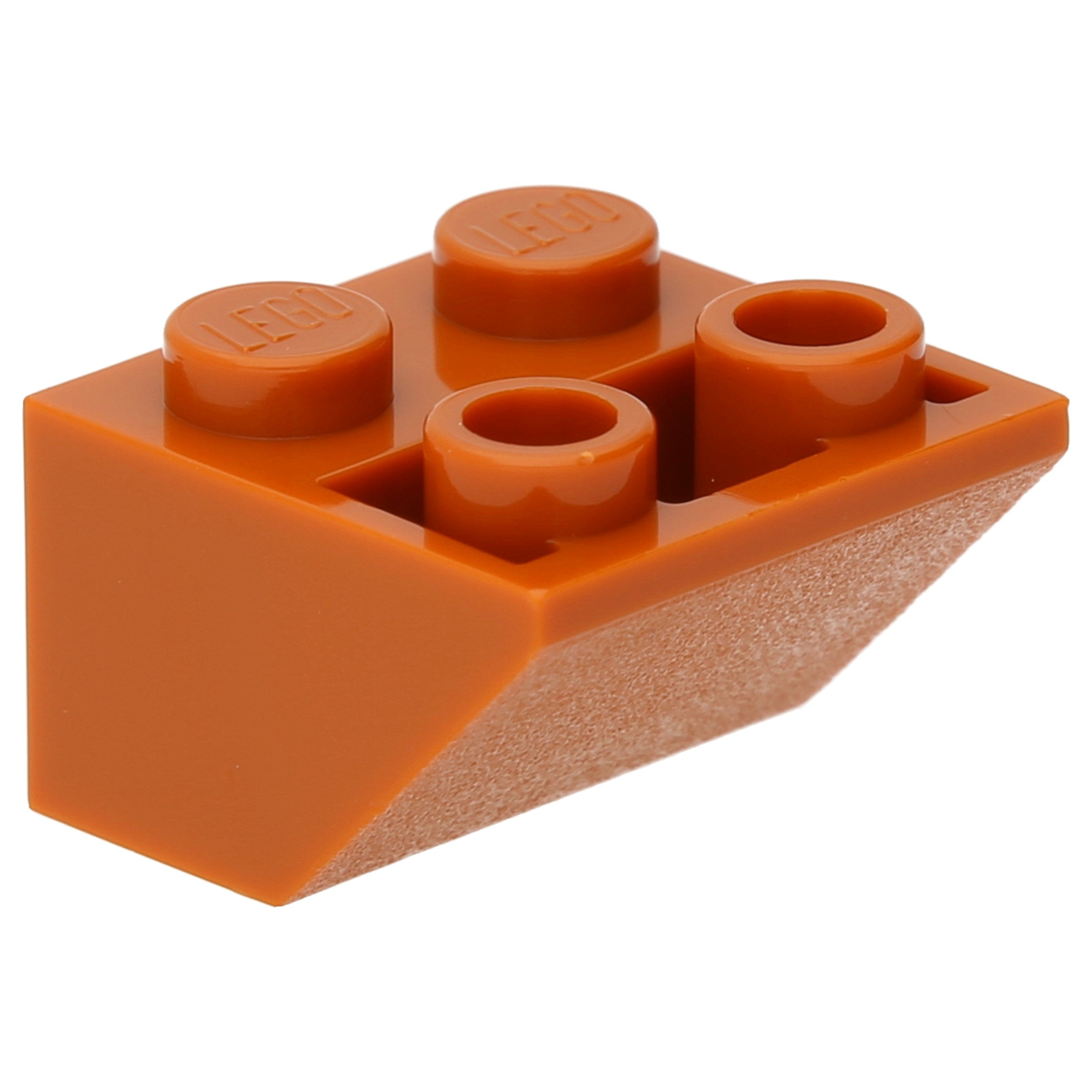 LEGO Slopes (Modified) - Slanted inverted 45 degree, 2 x 2, flat bottom