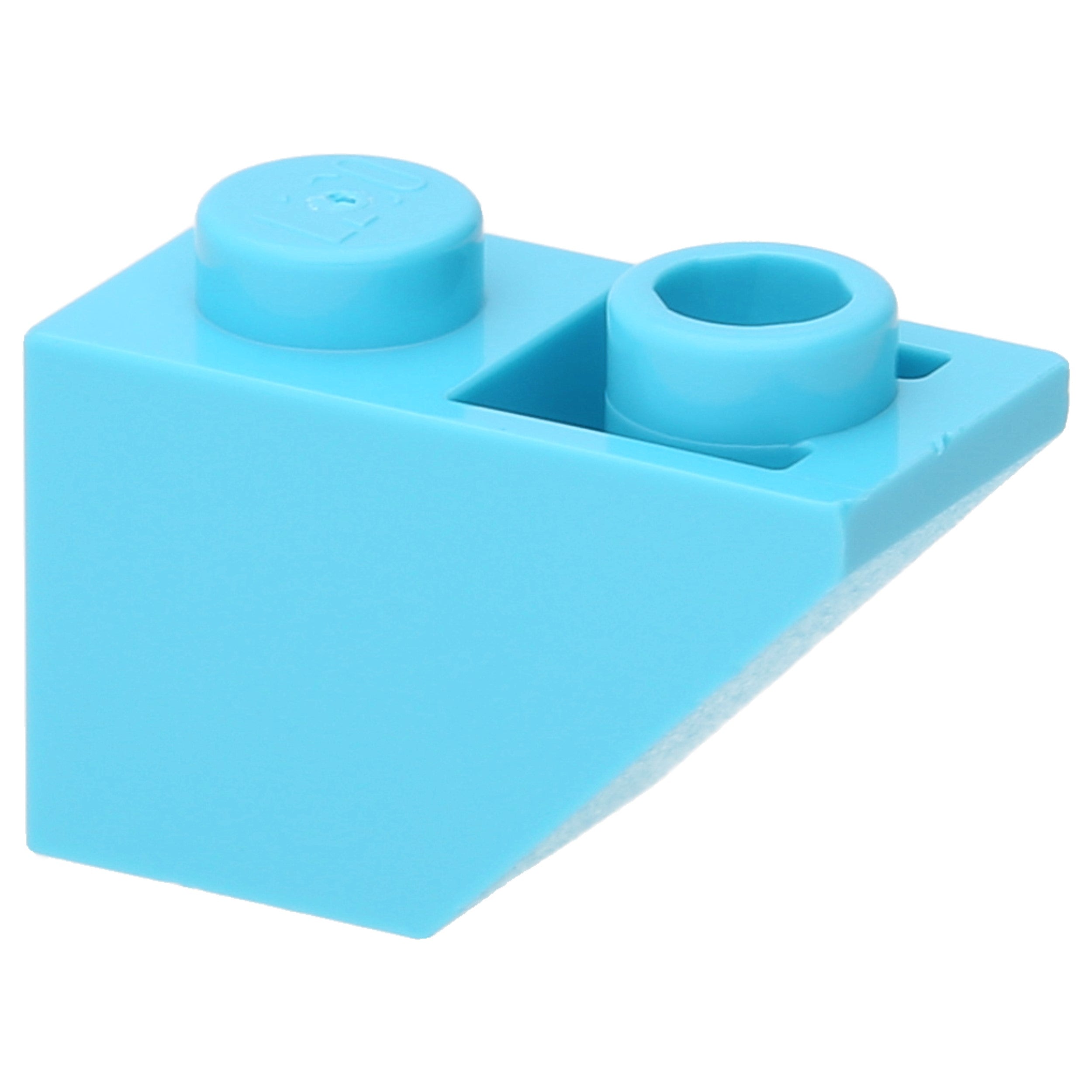 LEGO Slopes (modified) - 2 x 1 inverted (45°)