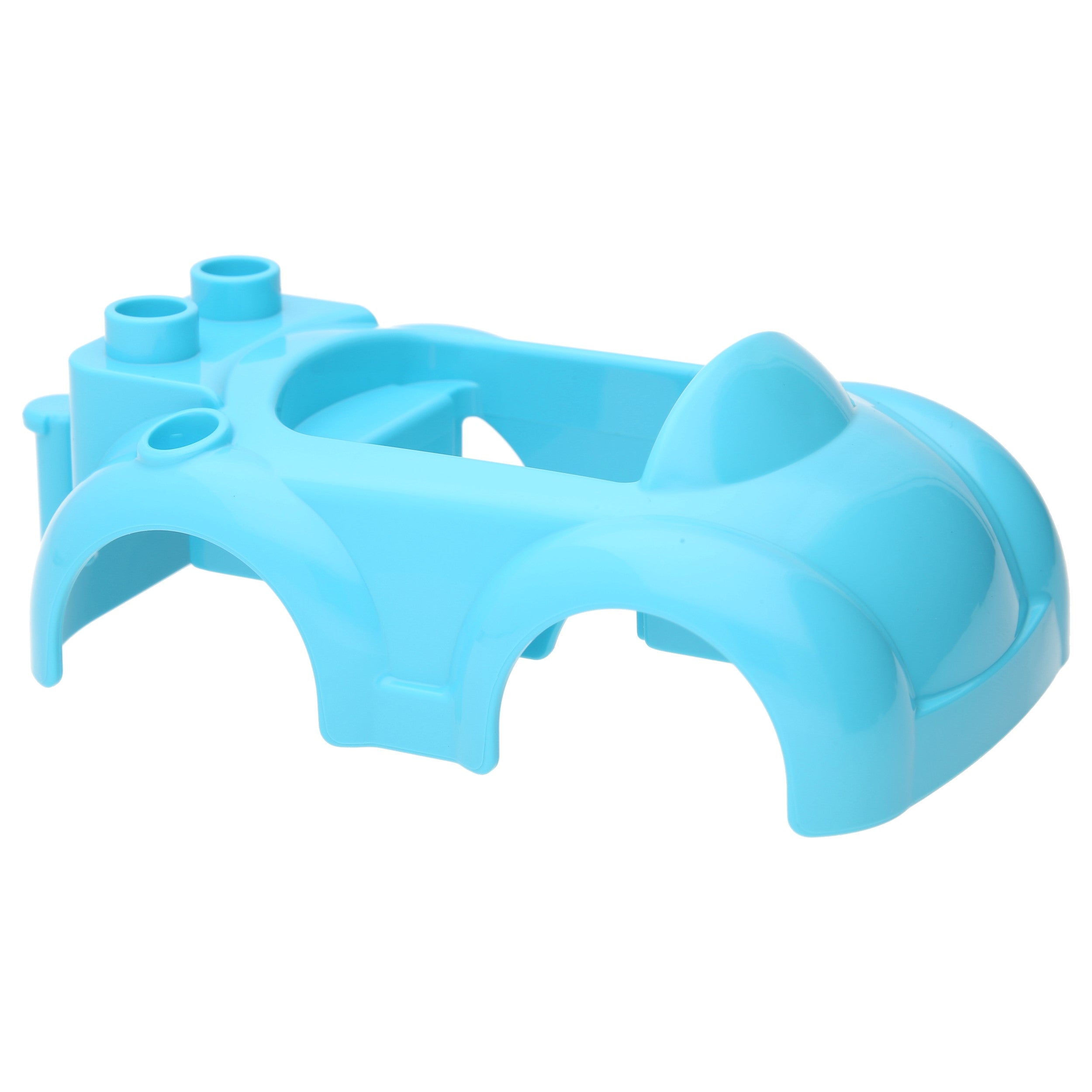 LEGO Duplo Transportmittel - Autokarosserie mit kleiner Windschutzscheibe (Azurblau)