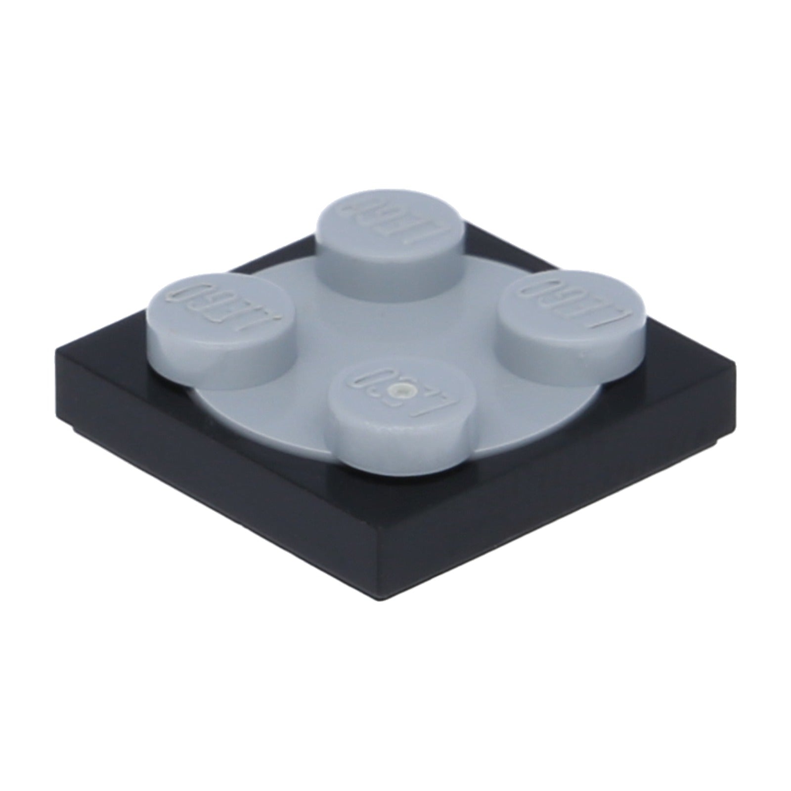 LEGO Drehteller 2 x 2 Platte, Basis (3680c02) – Farbe wählbar – 2 Farben