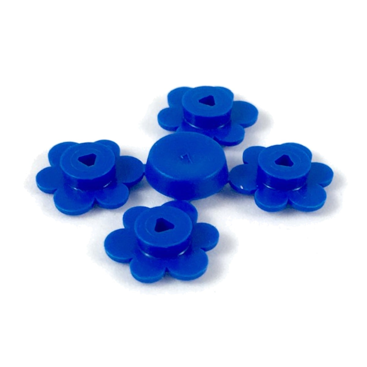 LEGO Blumen - 4 kleine Blumen auf Anguss