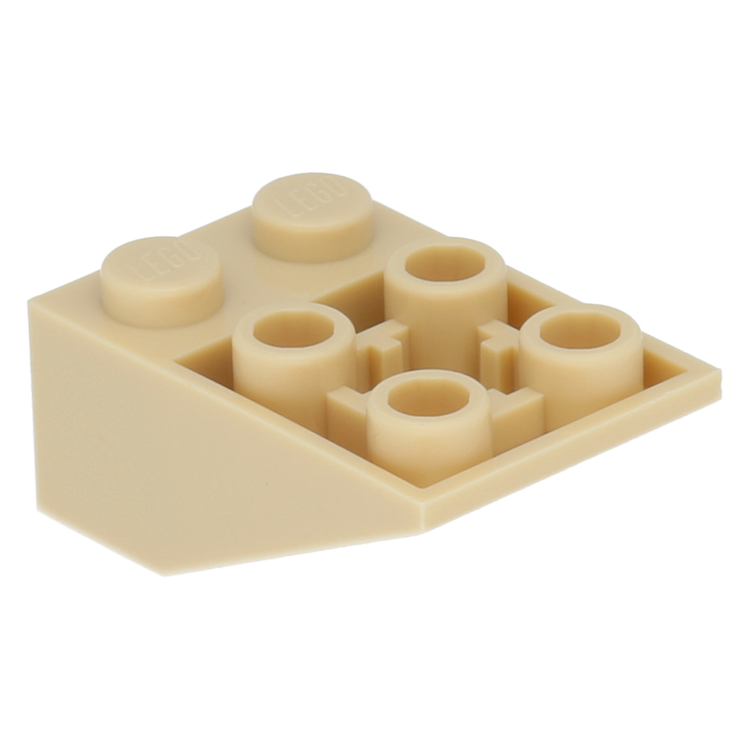 LEGO Slopes (modified) - 3 x 2 with connections between the studs (inverted, 33°)