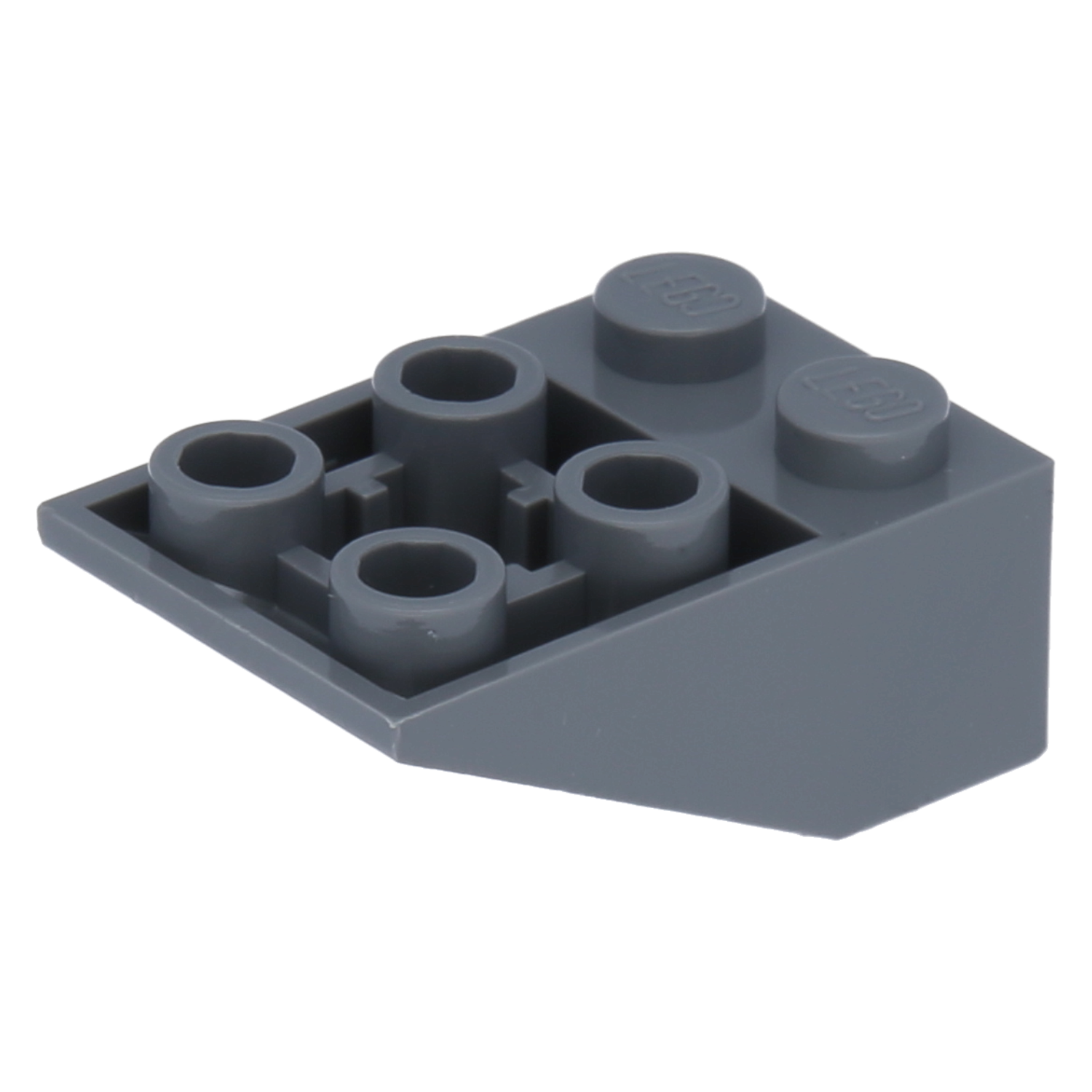 LEGO Slopes (modified) - 3 x 2 with connections between the studs (inverted, 33°)