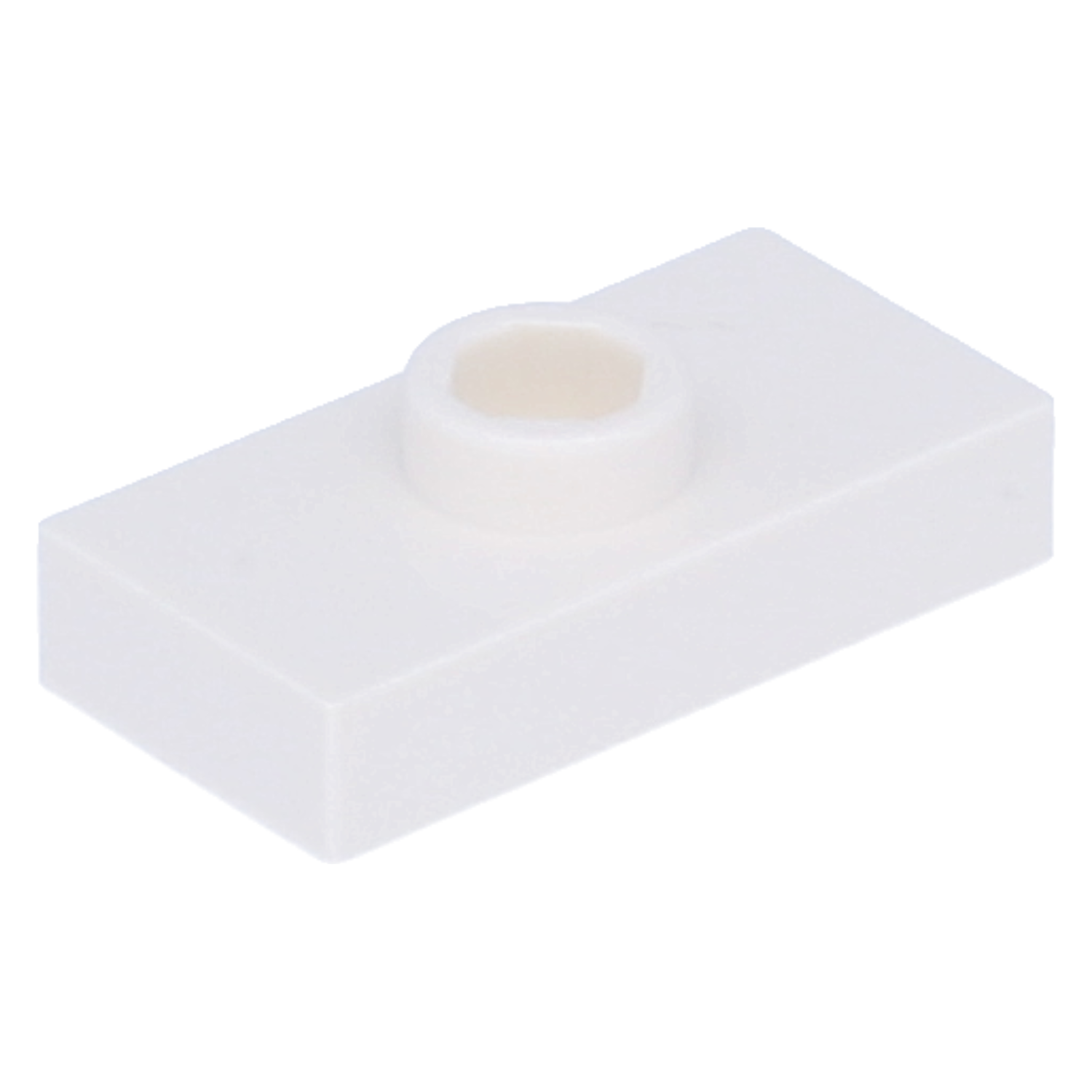 LEGO Plates (modified) - 1 x 2 with 1 stud (undetermined type)