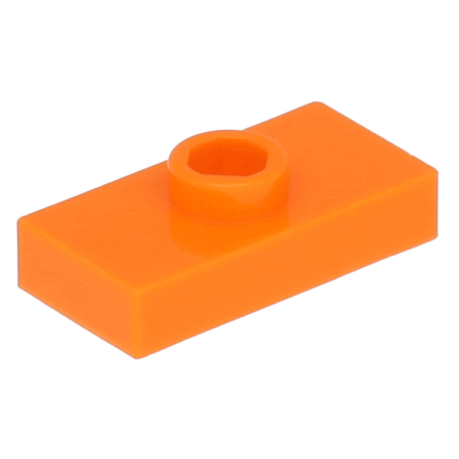 LEGO Plates (modified) - 1 x 2 with 1 stud (undetermined type)