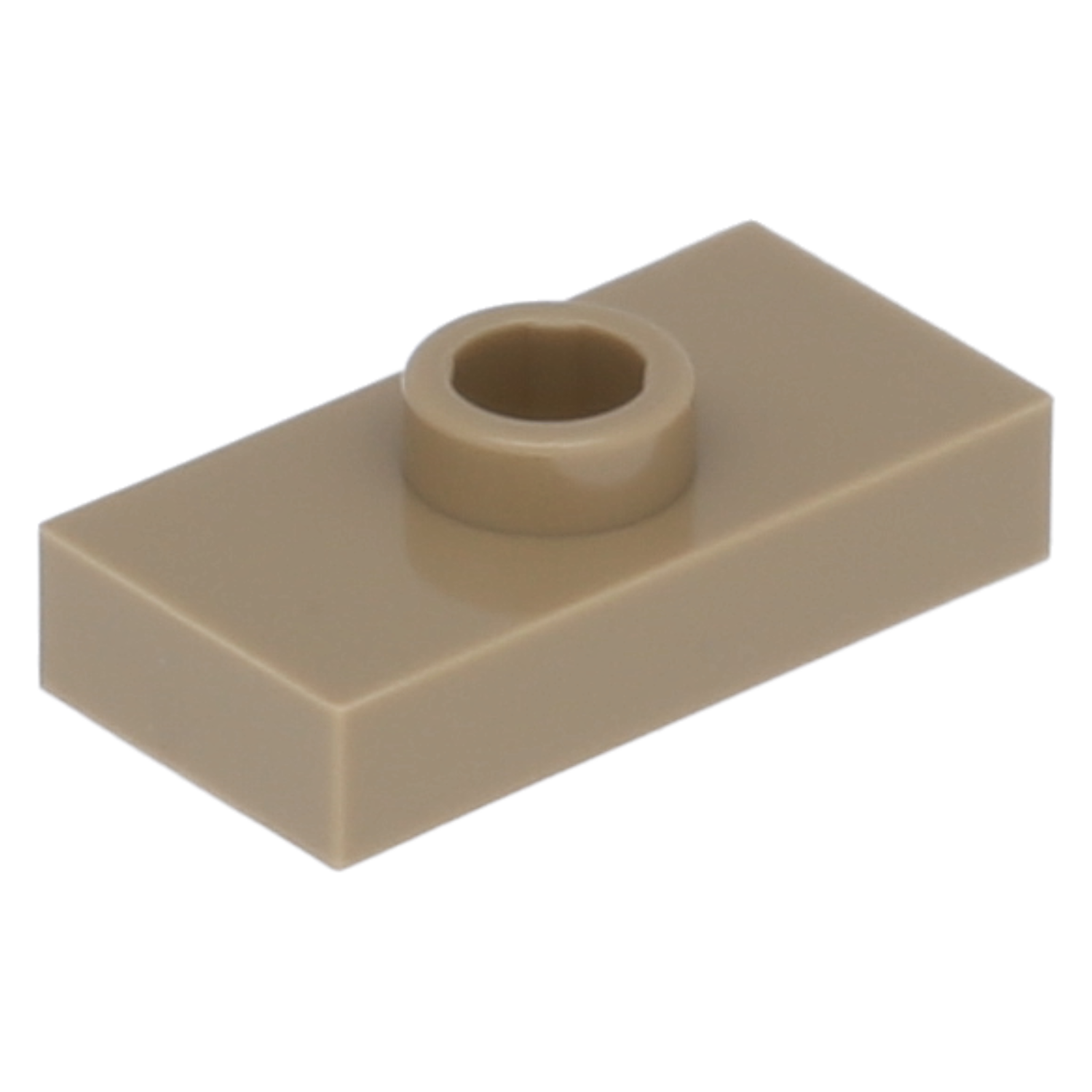LEGO Plates (modified) - 1 x 2 with 1 stud (undetermined type)
