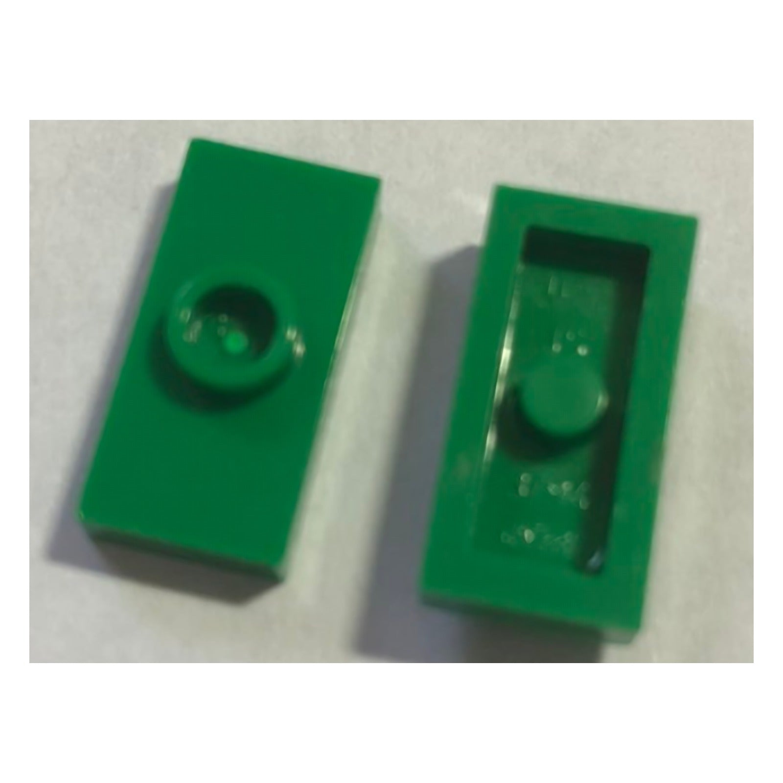 LEGO Plate modified 1 x 2 with 1 stud without groove (jumper) (3794a)