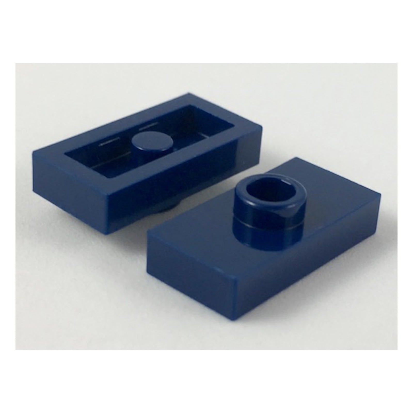 LEGO Plate modified 1 x 2 with 1 stud without groove (jumper) (3794a)