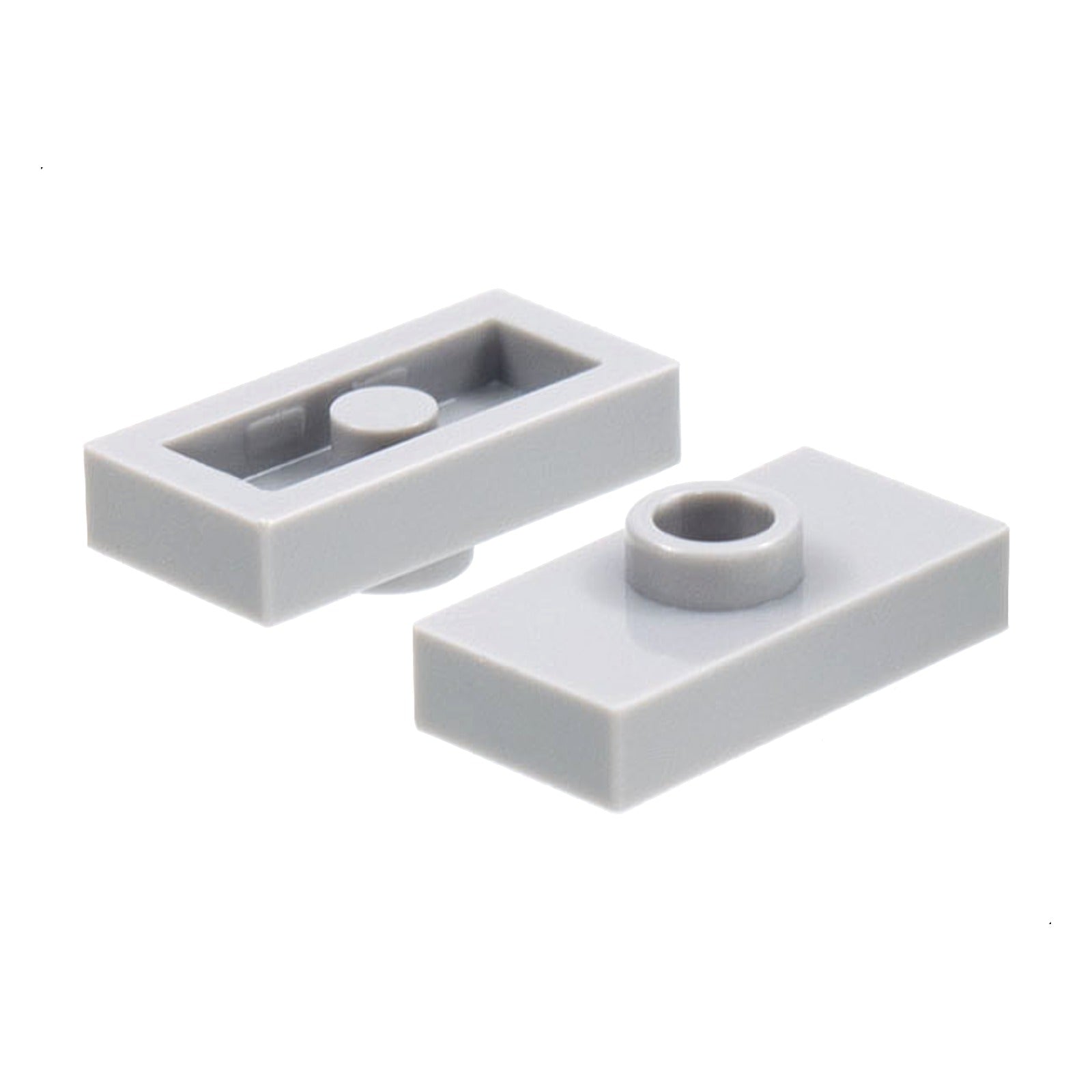 LEGO Plate modified 1 x 2 with 1 stud without groove (jumper) (3794a)